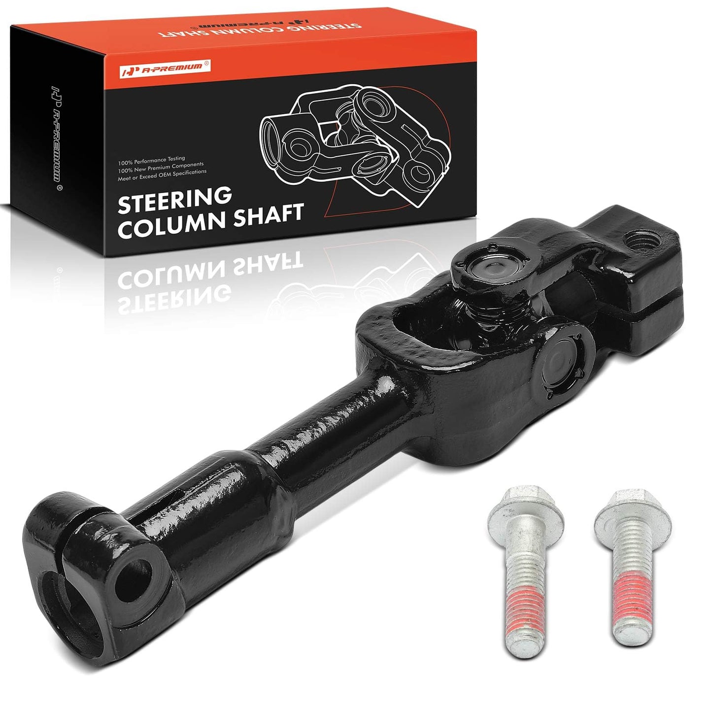 A-Premium Lower Intermediate Steering Shaft Steering Column Shaft Compatible with 2006-2013 Dodge Ram 1500 2500, 2006-2012 Ram 3500