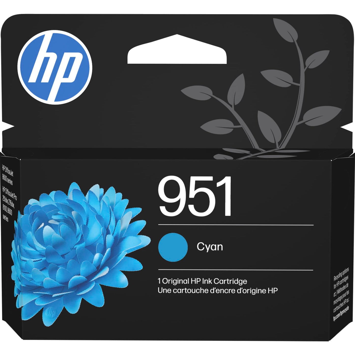 HP 951 (CN050AN) Cyan Original Ink Cartridge