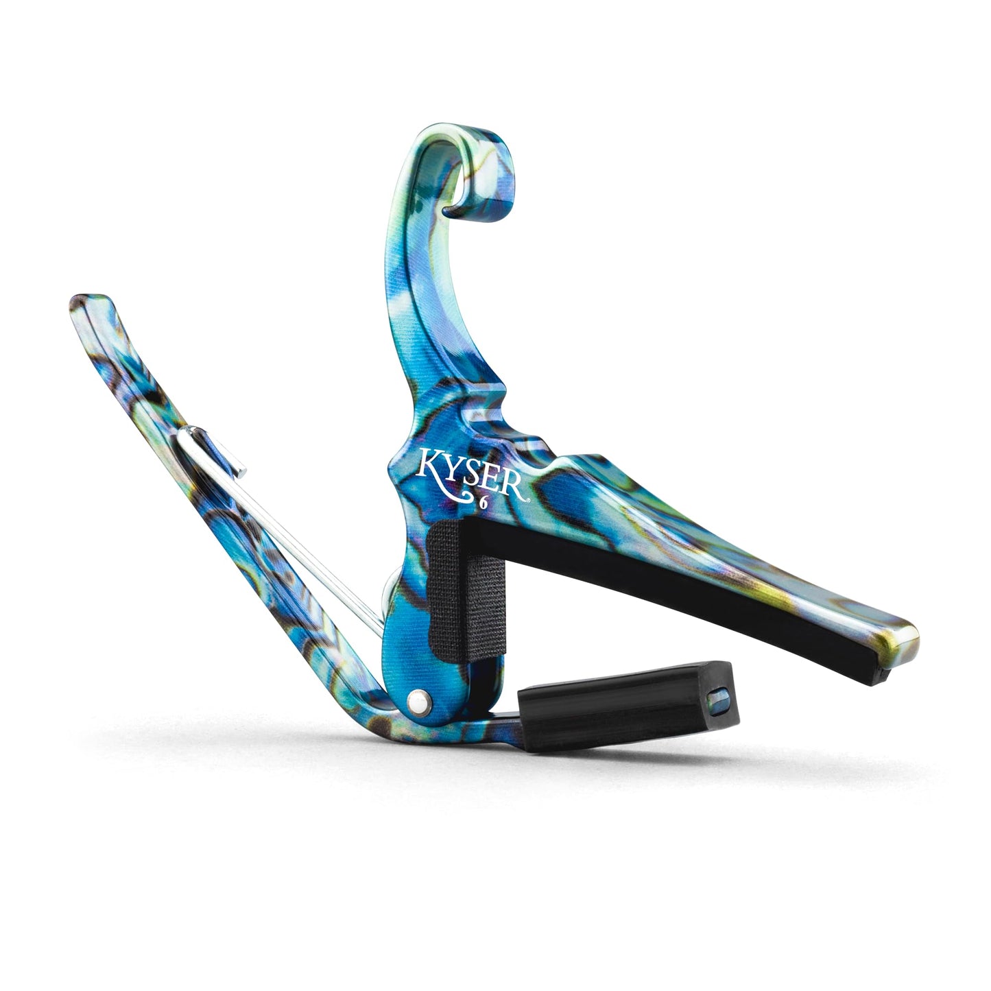 Kyser Quick-Change Guitar Capo for 6-string acoustic guitars (Abalone)