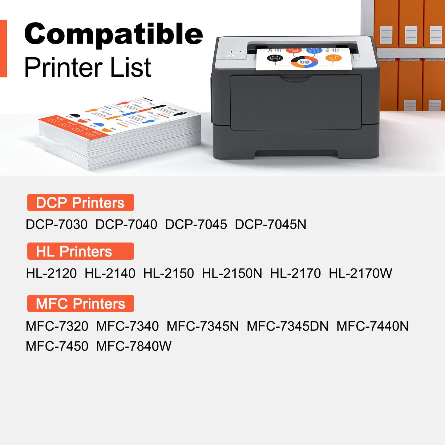 V4INK New Compatible (1 Drum + 2 Toners) Brother TN360 Toner Cartridge + DR360 Drum Set Use with Brother DCP-7030 DCP-7040 HL-2140 2150N HL-2170W Brother MFC-7340 MFC-7840W 7440N MFC-7345N Printer