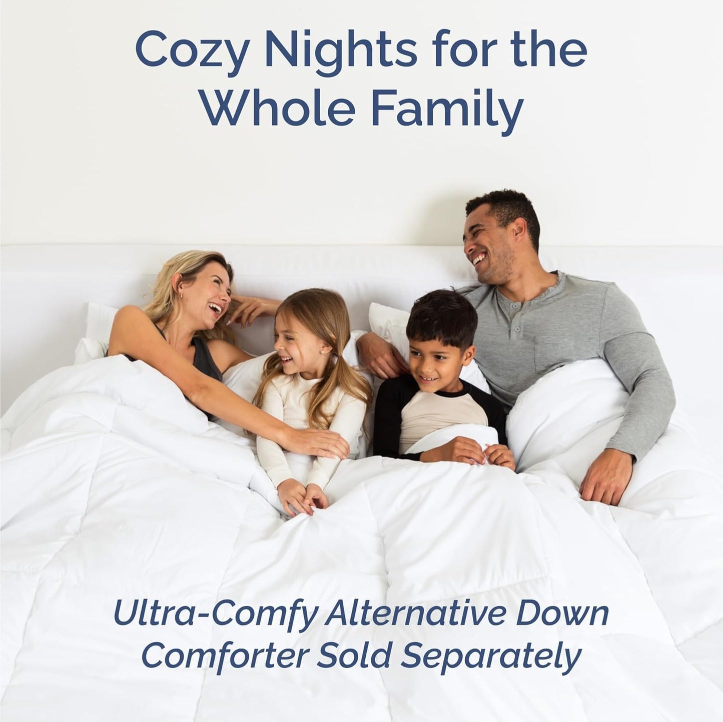 King 6 Piece Sheet Set - Cooling & Breathable Bed Sheets - Hotel Luxury Bed Sheets for Women, Men, Kids & Teens - Comfy Bedding with Deep Pockets & Easy Fit - Soft and Wrinkle Free - King White Sheets