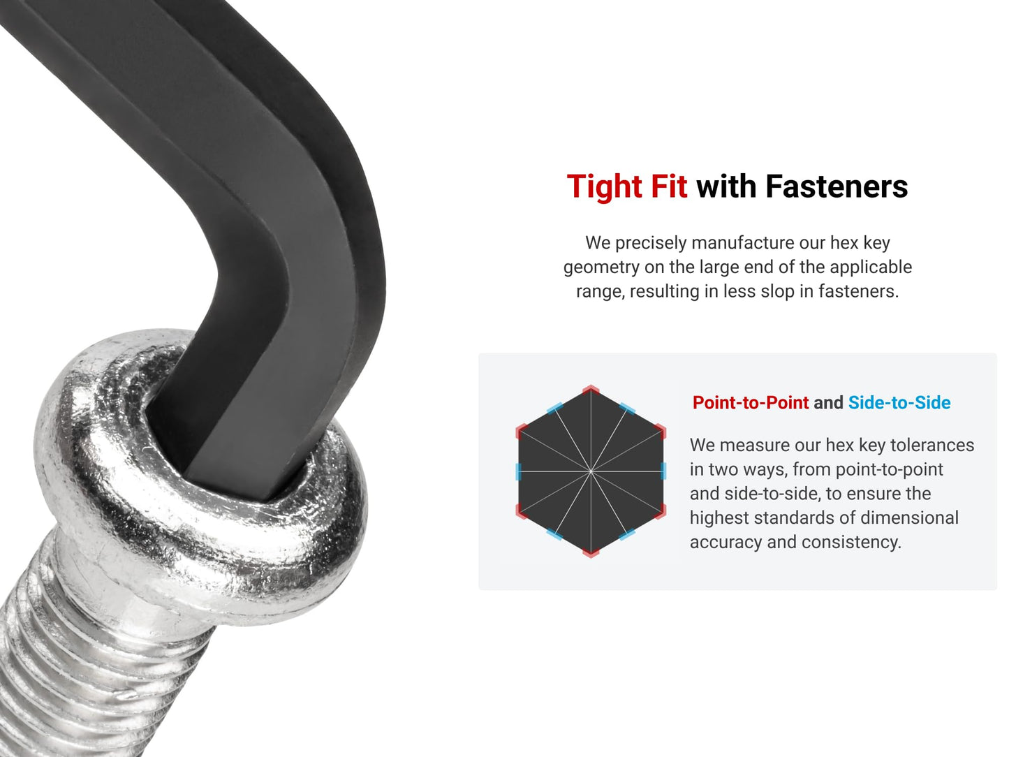 TEKTON Short Arm Ball End Hex L-Key Set with Holders, 28-Piece (0.050-3/8 in., 1.3-10 mm) | KLX91312