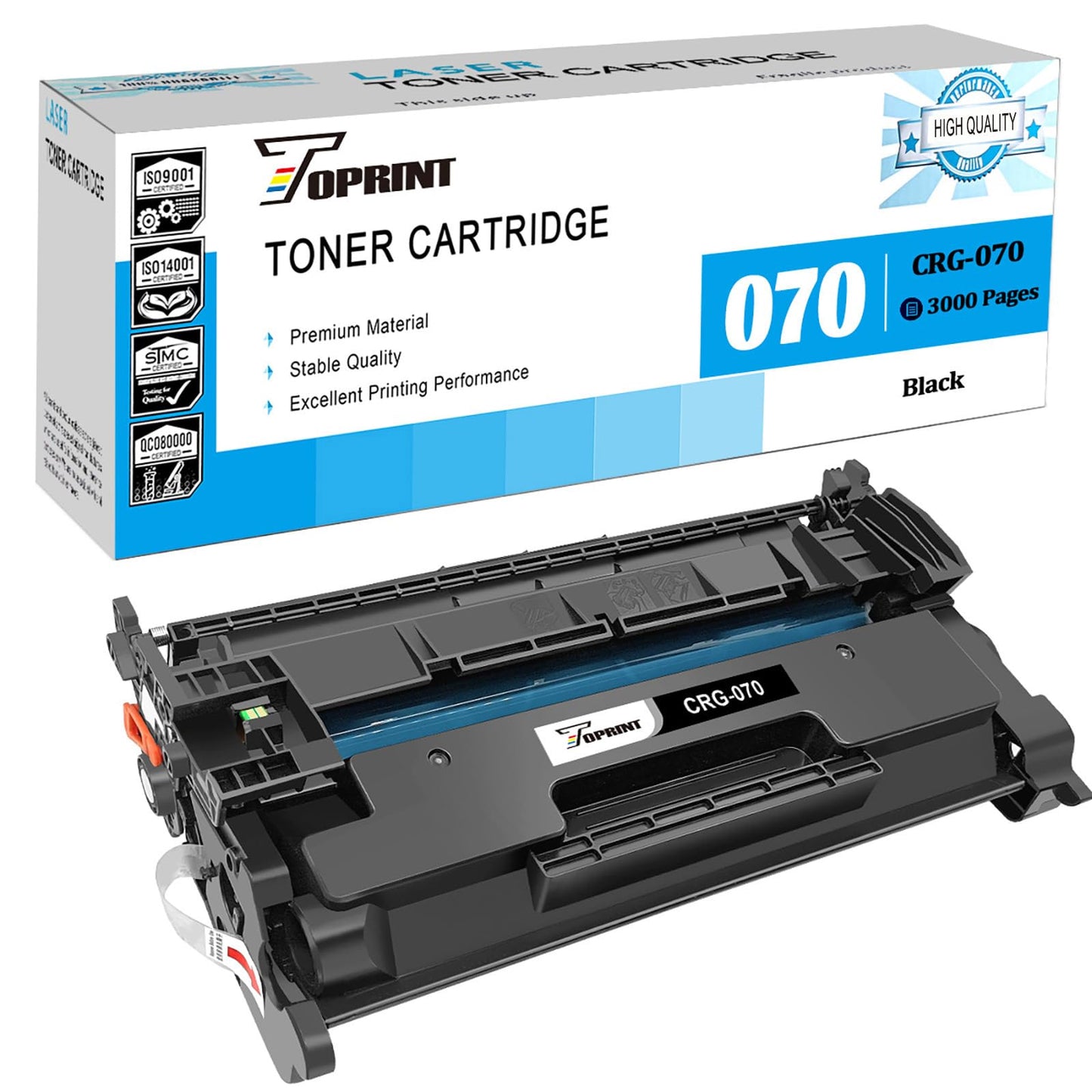 070 CRG-070 CRG070 Compatible Toner Cartridge 3000 Pages Standard Capacity for Canon Laser Printer ImageCLASS MF461 MF461dw MF462 MF462dw MF465 MF465dw LBP243 LBP243dw LBP266 LBP266dw LBP247 LBP247dw