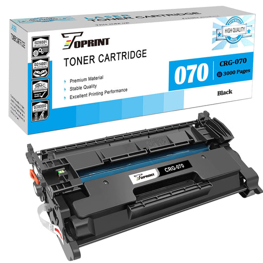 070 CRG-070 CRG070 Compatible Toner Cartridge 3000 Pages Standard Capacity for Canon Laser Printer ImageCLASS MF461 MF461dw MF462 MF462dw MF465 MF465dw LBP243 LBP243dw LBP266 LBP266dw LBP247 LBP247dw