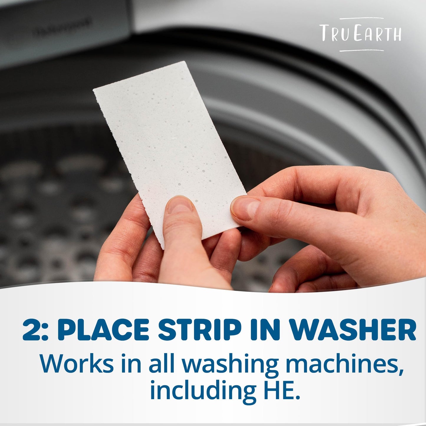 Tru Earth Platinum - Heavy Duty Laundry Detergent Sheets - Up to 128 Loads (64 Sheets), Fresh Linen Scent - Ultra-Concentrated - Eco-Friendly Laundry Sheets