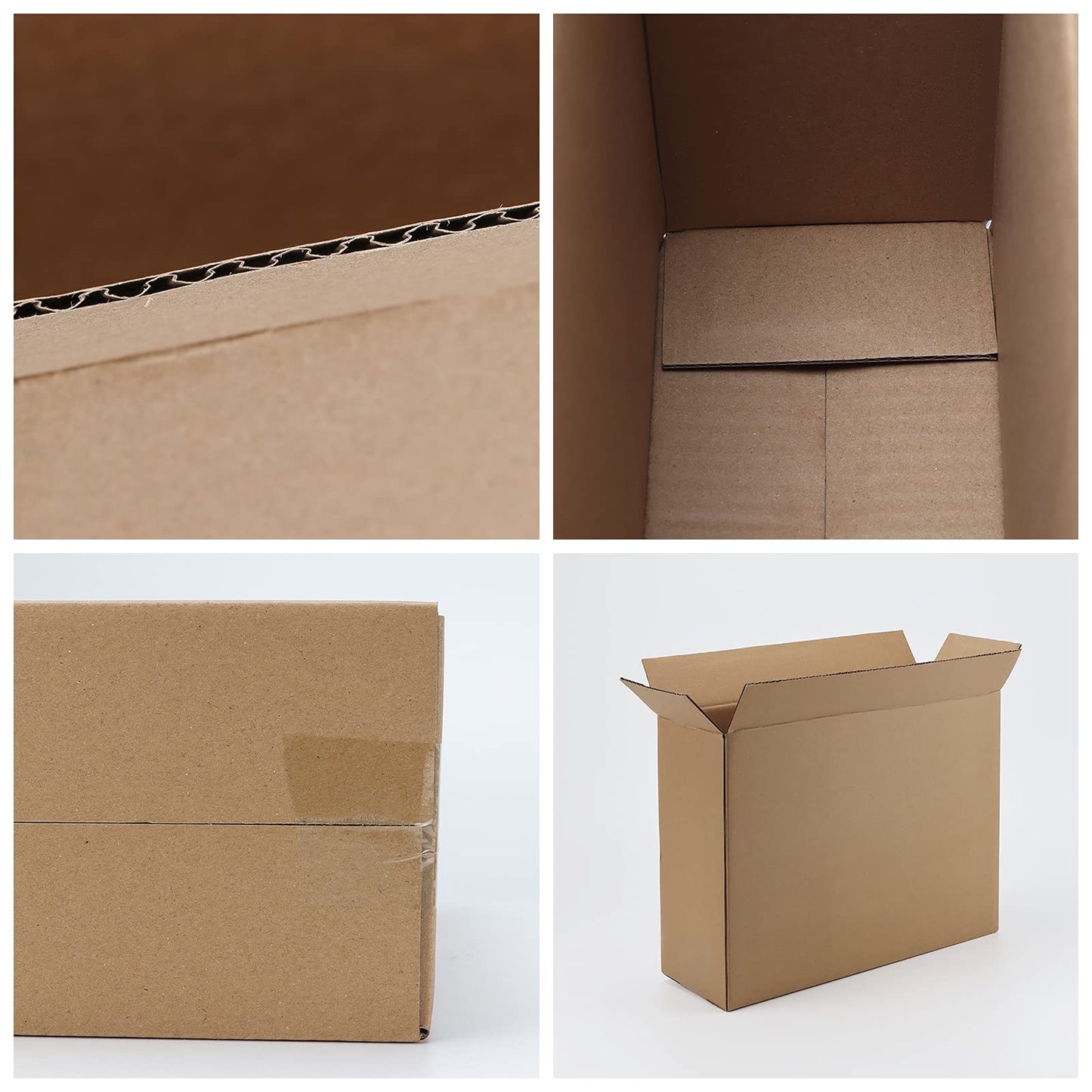 CRUGLA Shipping Boxes 12x9x4, Cardboard Shipping Mailing Box for Packaging, 25 Packs