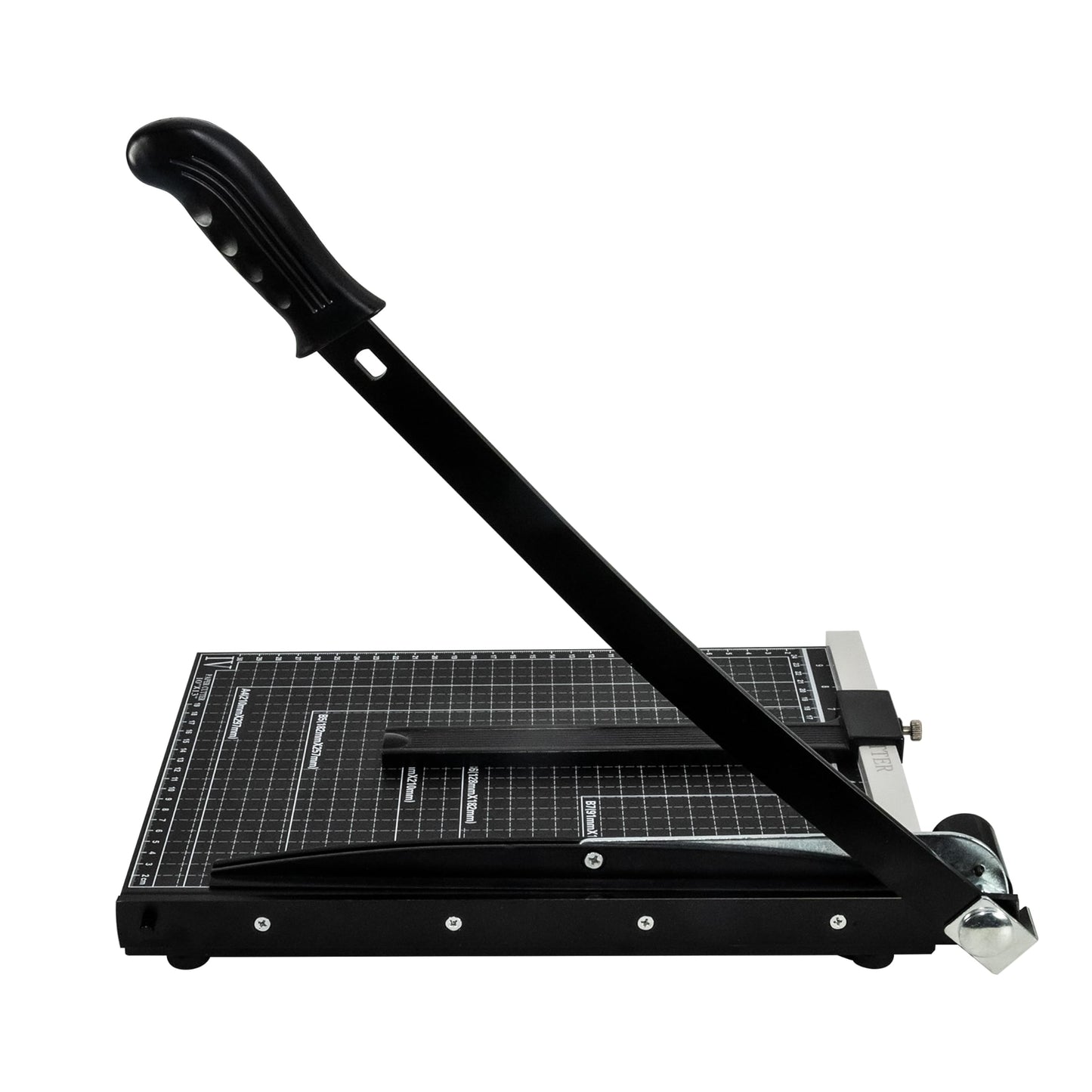 TEXALAN Precision Paper Cutter for A4/B5/A5/B6/B7, 10x13 inches, 70GSM Capacity, Metal Base Black