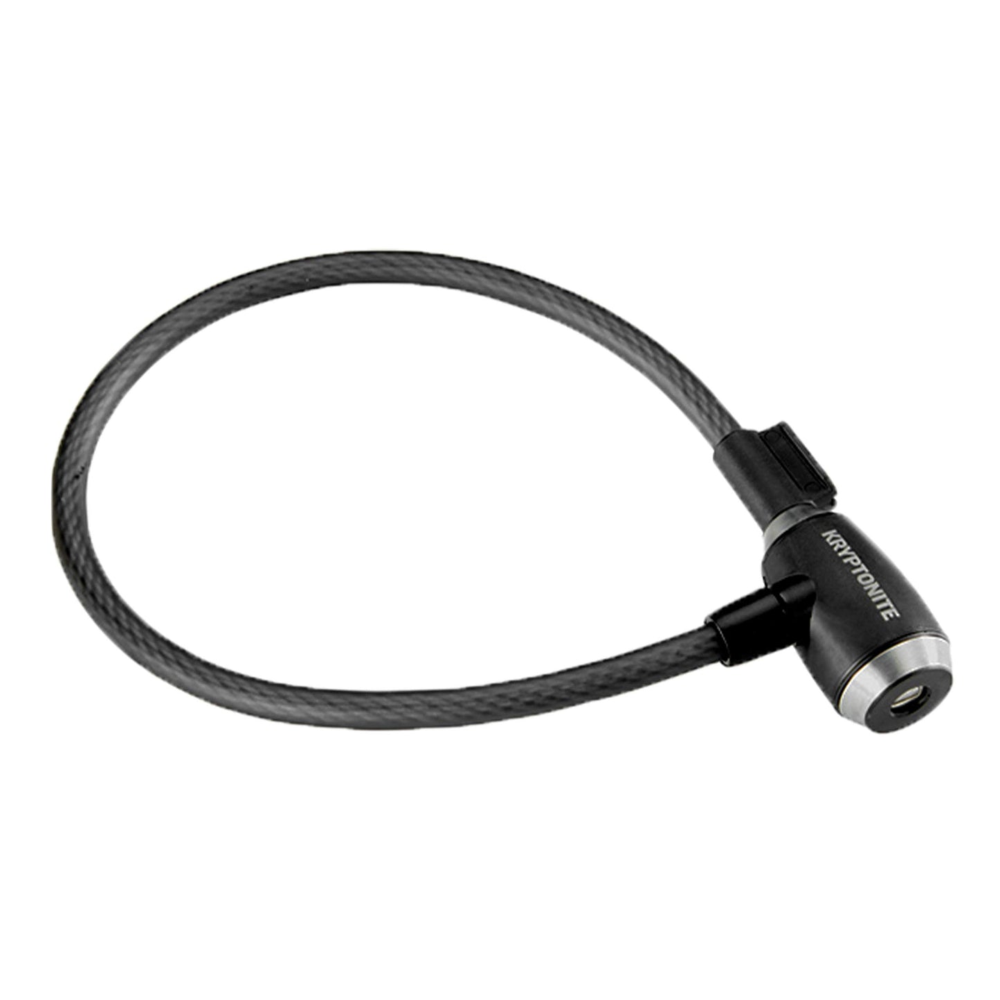 Kryptonite KryptoFlex Bike Lock Cable, 2FT/6FT/10FT Long 12mm Thick Heavy Duty Braided Steel Cable Anti-Theft Security Lock for Outdoor Equipment, Combination/Key Bike Lock, Black