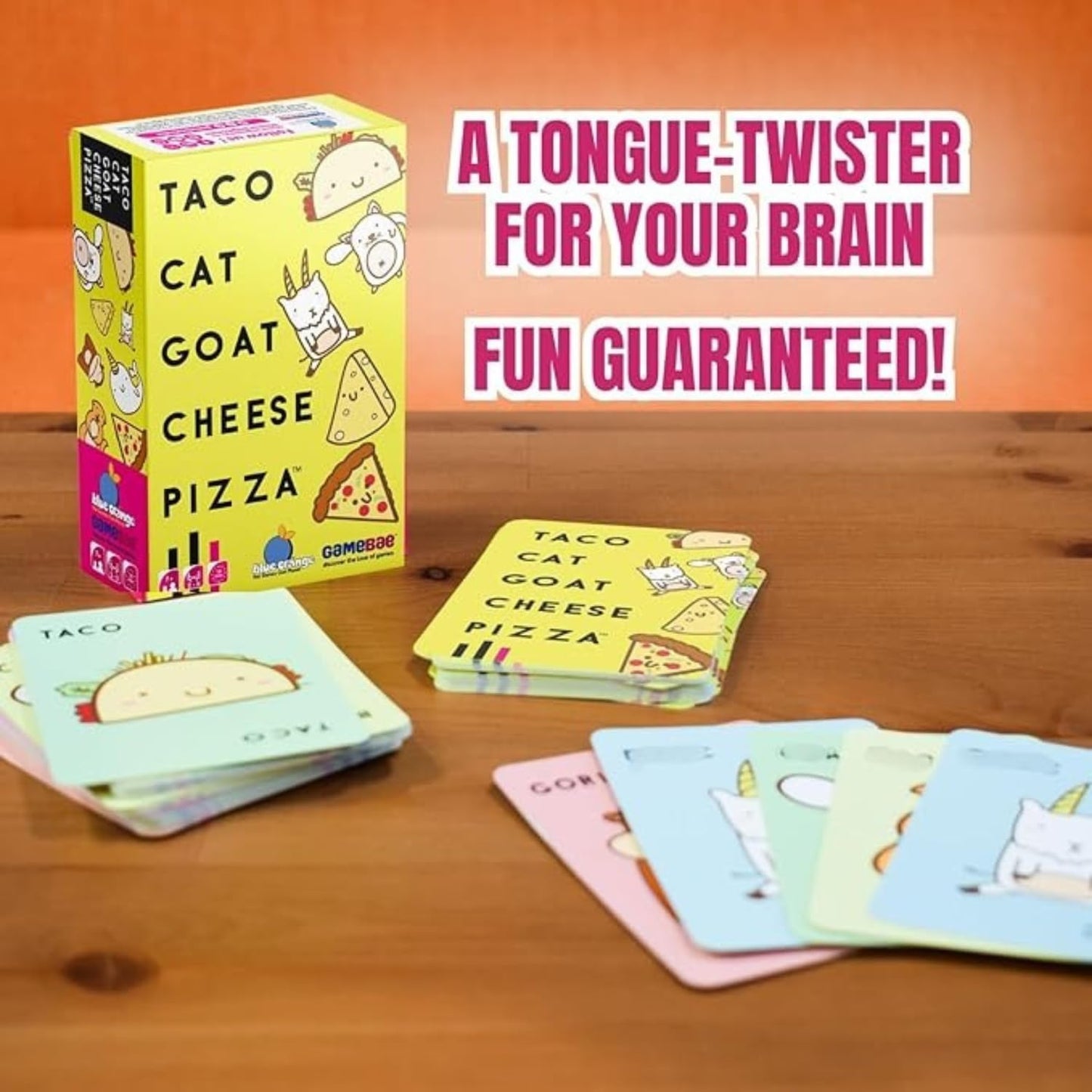 Taco Cat Goat Cheese Pizza Card Game