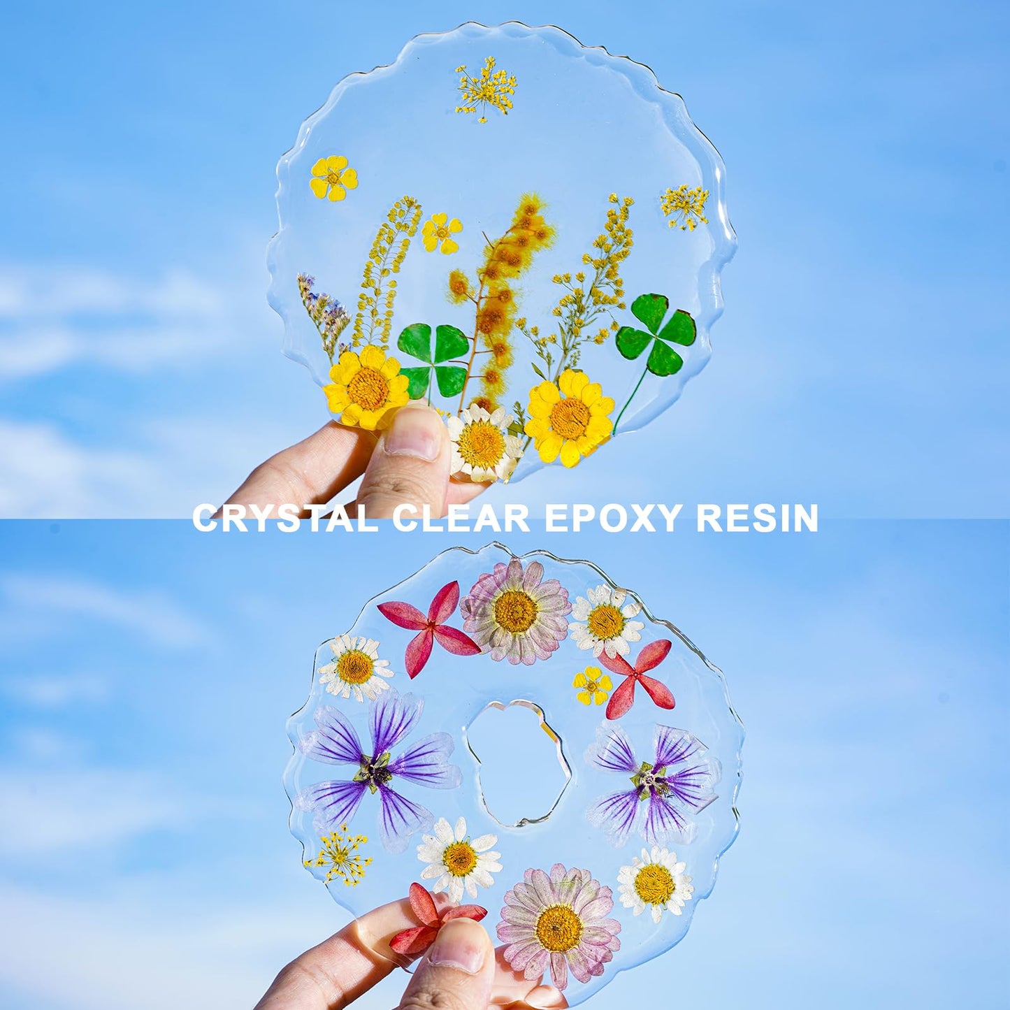 LET'S RESIN Epoxy Resin | Crystal Clear Epoxy Resin Kit | 64oz (1.89) | Odorless & High Gloss Resin for Coasters,Jewelry,Casting, Molding, Crafting and More