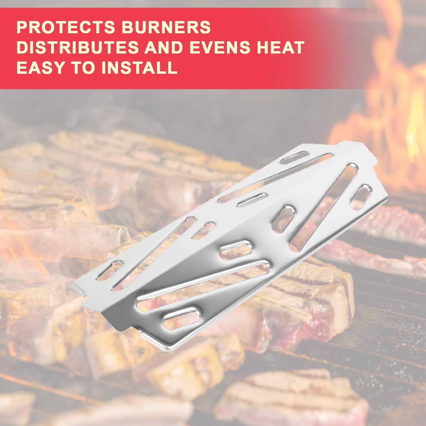Grill Parts for Weber Genesis 2 Parts Weber Genesis ii S-310 ii E-315, Genesis II S-335 II E-335, Genesis II LX S/E-340, Weber Genesis II E-310 66795 66032 Flavorizer Bars & 66040 66685 Heat Deflector