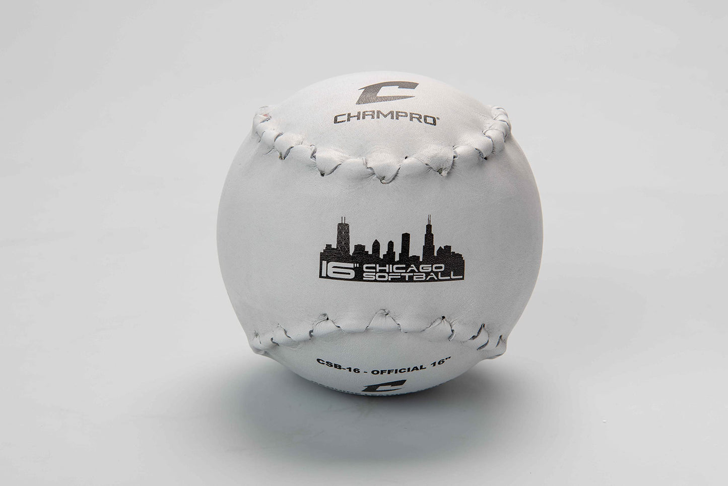 Champro Chicago Softball (White, 16-Inch)