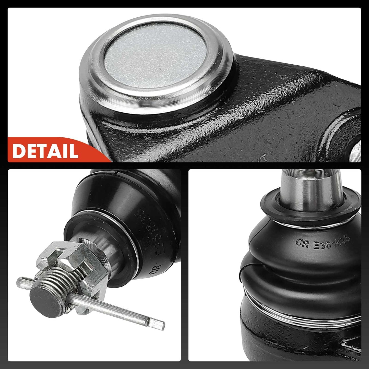 A-Premium 2 x Front Lower Ball Joint, Compatible with Toyota Highlander 2008-2020, Sienna 2011-2020, Venza 2009-2016 & Lexus RX350 2010-2022, RX350L 2018-2022, RX450h 2010-2022, RX450hL 2018-2022