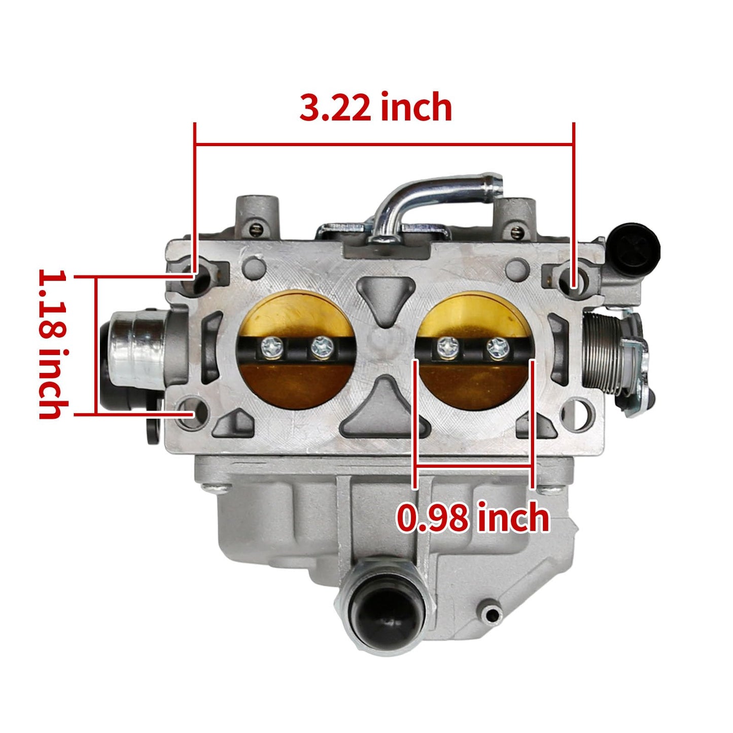 laffoonparts 16100-Z9E-033 Carburetor Kit Replacement for Honda GX630 GX630R GX630RH GX660 GX690 GX690RV Twin Cylinder Engines w/Oil Filter Spark Plug