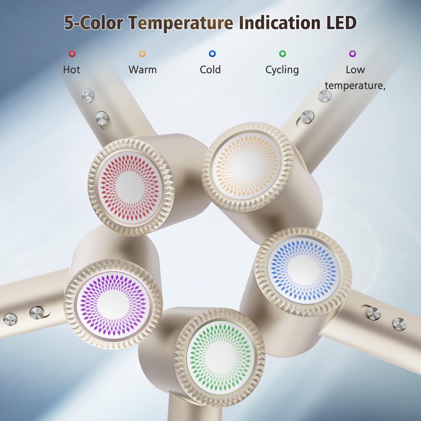 Careboda Professional Hair Dryer, 200 Million Negative Ionic Blow Dryer with Diffuser and Nozzle,1400 W High-Speed HairDryer,Low Noise Home Hair Dryer,110000 RPM Brushless Motor, For Travel, Home and Salon