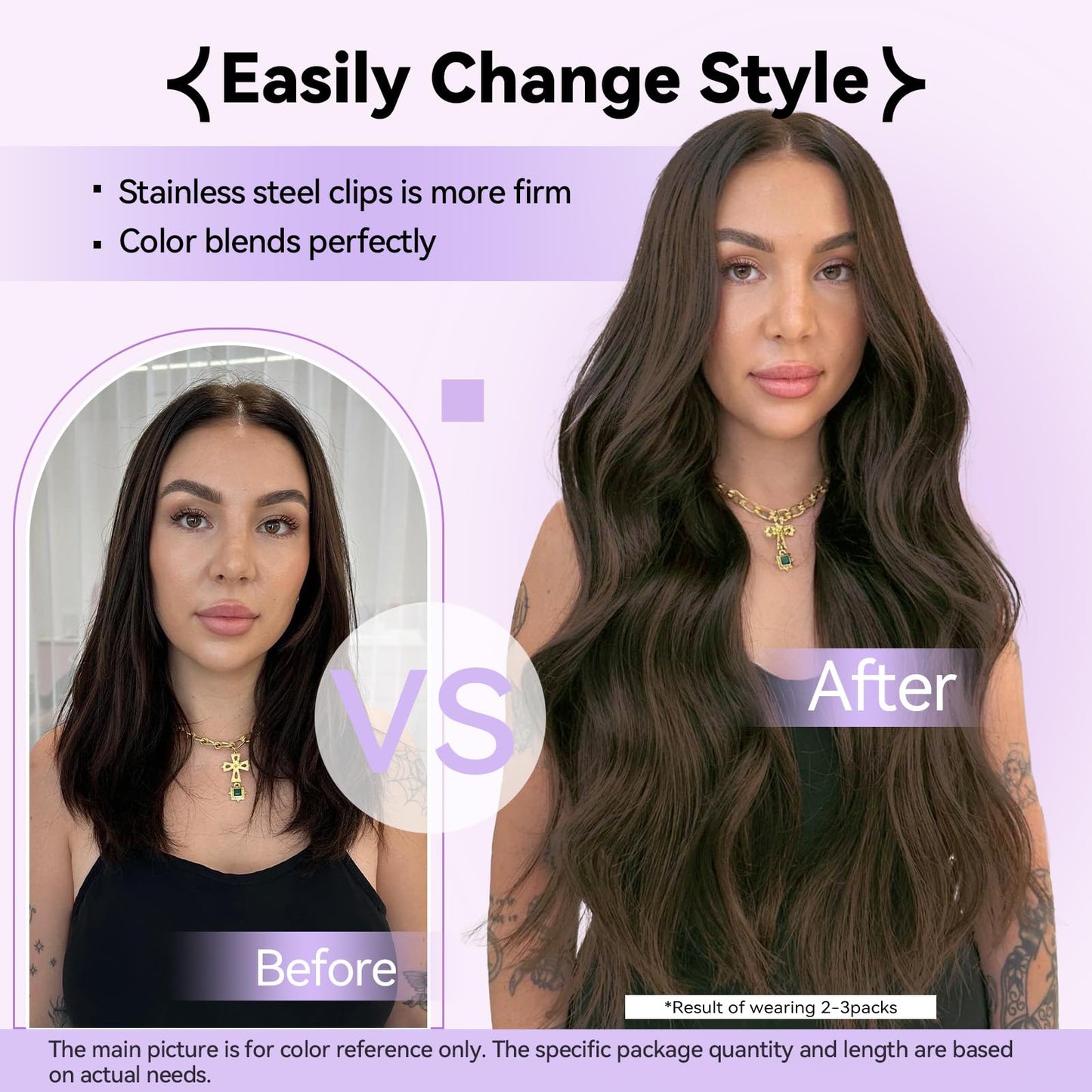 WindTouch Clip in Hair Extensions Human Hair, 15 Inch 70g #4 Medium Brown Hair Extensions for Women Real Human Hair Clip in, Remy Human Hair Extensions Clip ins, Soft Natural Straight