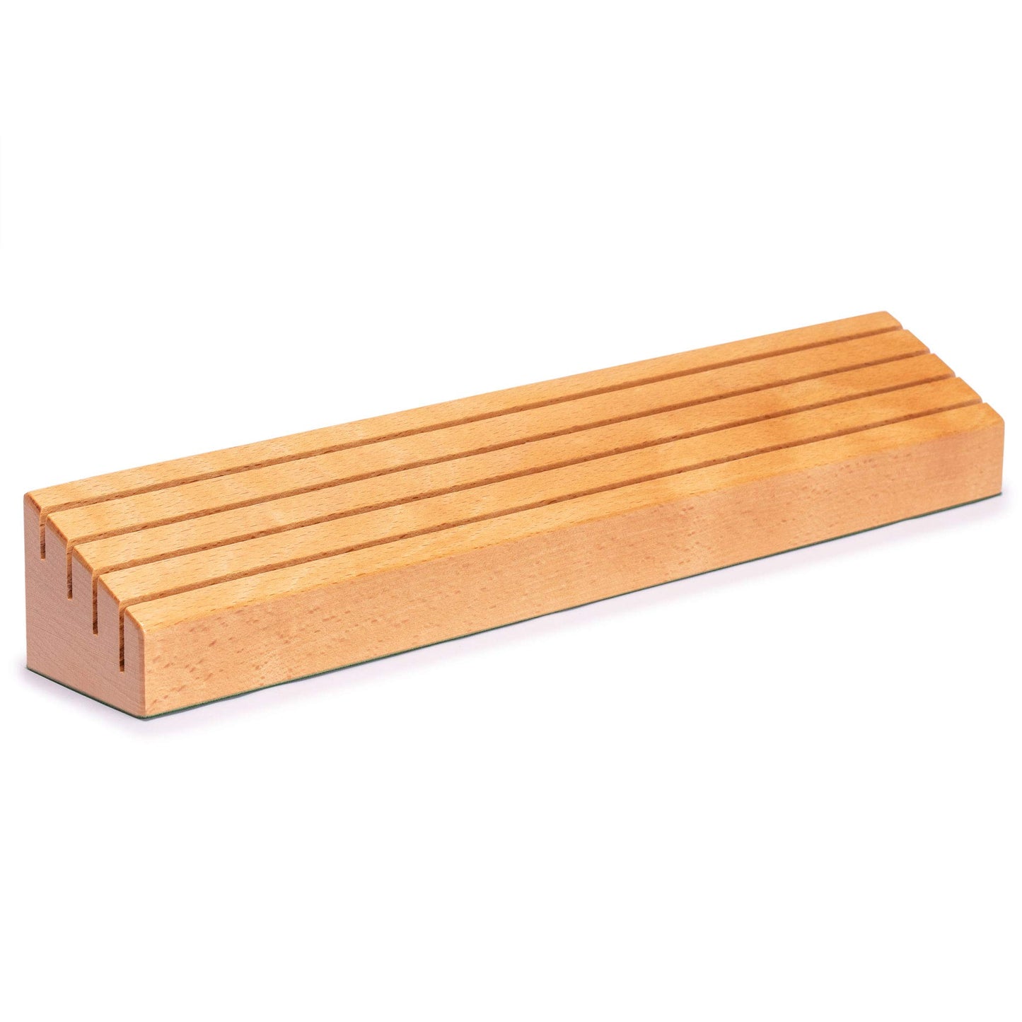Yellow Mountain Imports Extra-Wide Solid Beechwood Playing Card Holders - Set of 2