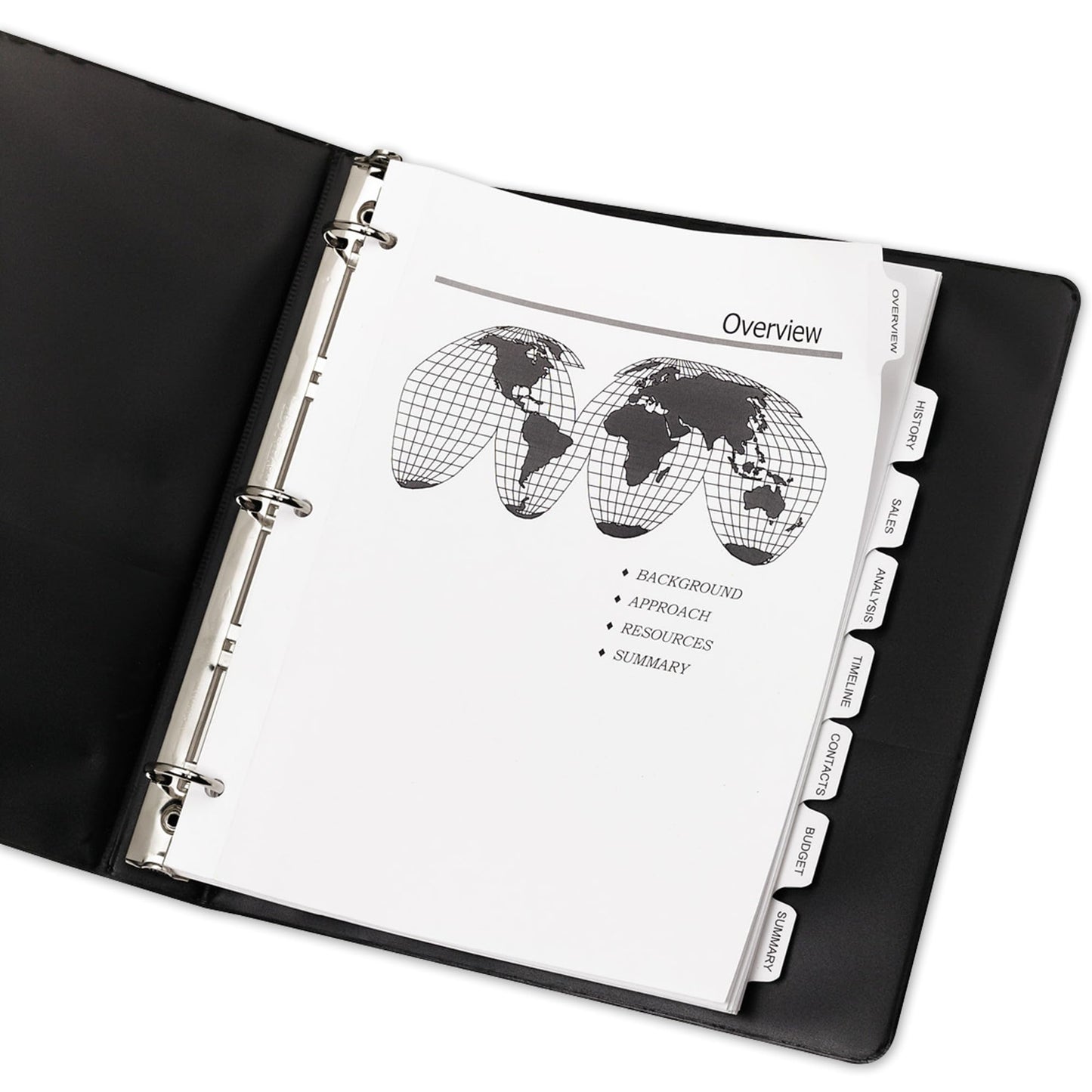 Avery Customizable Print-On Dividers - 8 - Tab(s) Print-on - 8 Tab(s)/Set - 8.50" Divider Width x 11" Divider Length - White