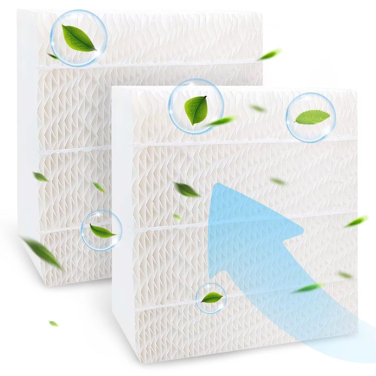 2-Pack 1043 Humidifier Filter Replacement: for Essick Air AIRCARE EP9500, EP9700, EP9800, EP9R500, EP9R800, 821000, 826000, 826800, 831000 and Bemis Space Saver 800 8000 Super Wick Humidifiers