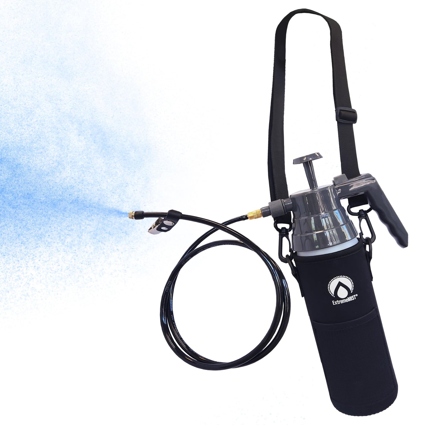 BeCOOL Personal Mister - High Performance Water Mister Spray Bottle Portable Water Misters for Cooling Outdoor with Neoprene Case/Strap