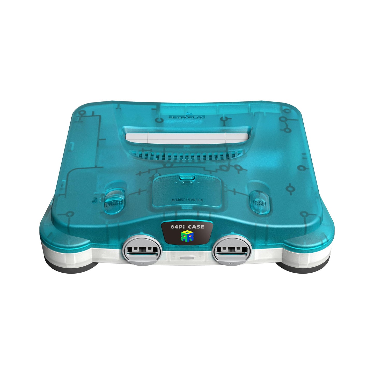 RetroFlag 64Pi Case for Raspberry Pi5, SD Card Storage, Safe Shutdown and Safe Reset, MetaData in Emulation Station auto Saved