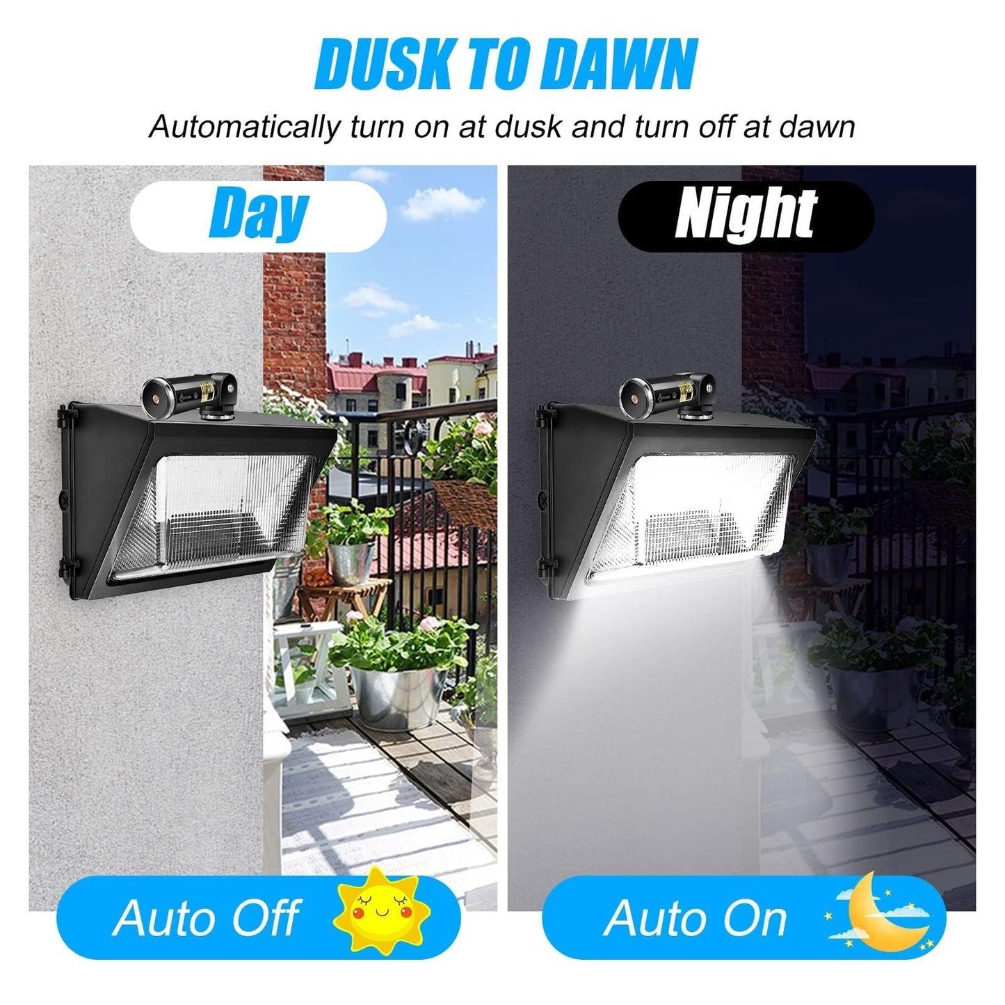 EEEKit Photocell Light Sensor Switch, 2 Pack IP65 Dusk to Dawn Electric Photo Cells Sensor with Swivel Mount for Outdoor Lights