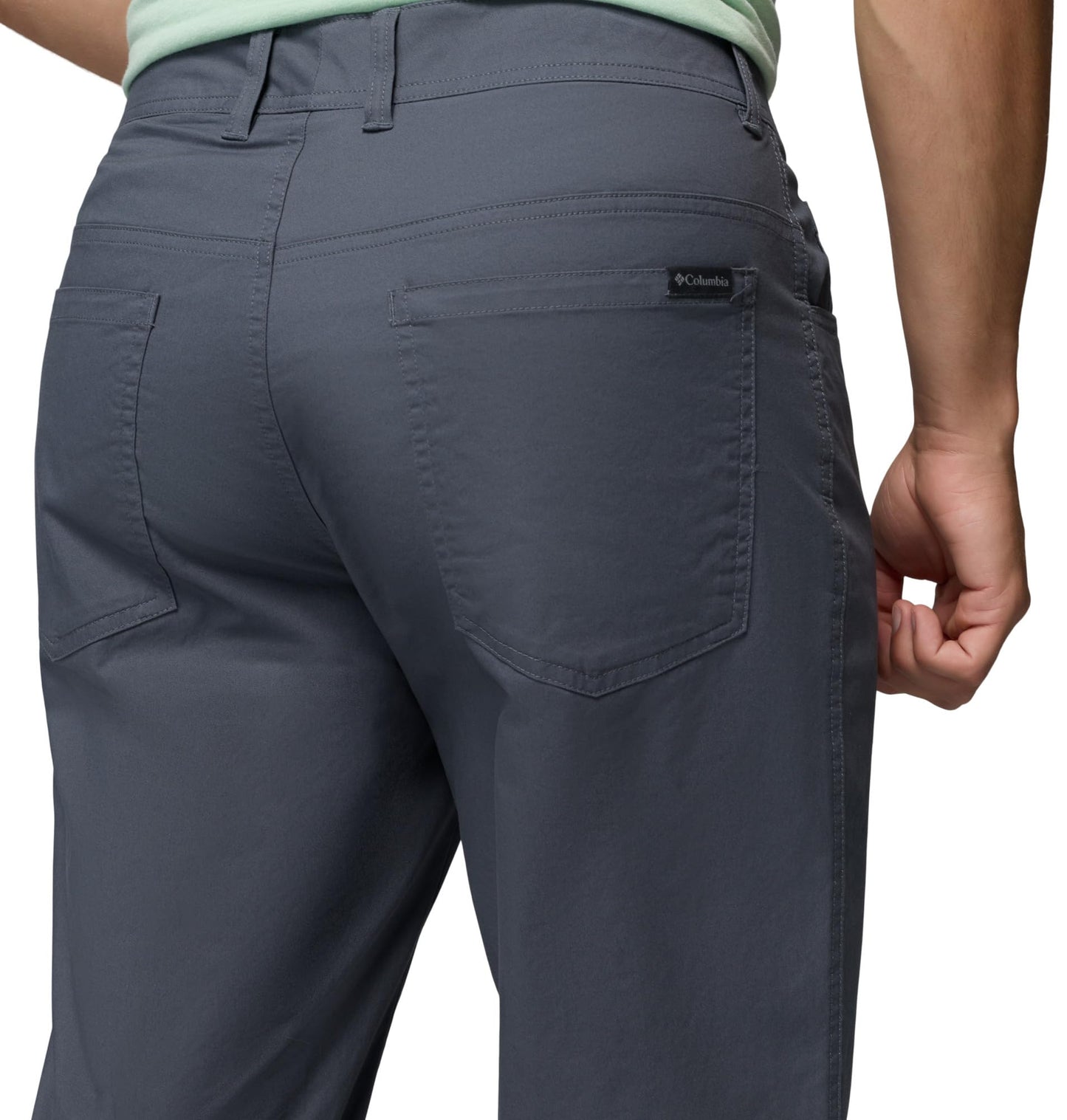 Columbia Mens Rapid Rivers Hiking Pant, Graphite, 36 x 30