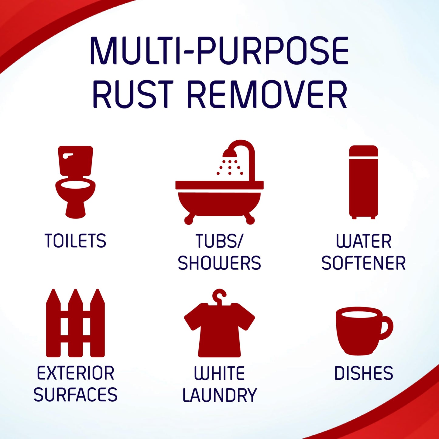 Iron OUT Rust Stain Remover Powder, Remove Rust Stains In Bathrooms, Kitchens, Appliances, Laundry, And Outdoors, 4.75 Pound Bottle