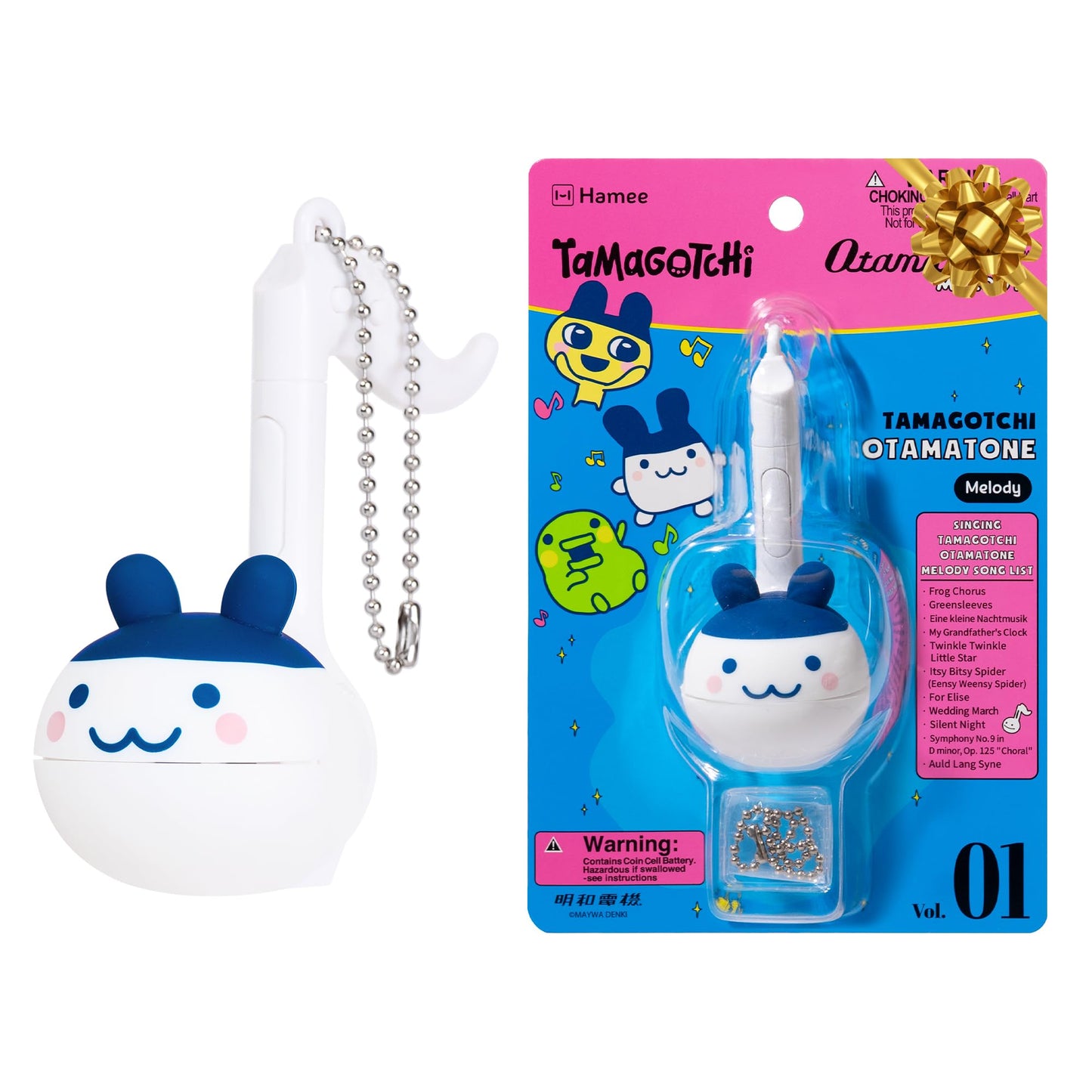Otamatone Melody Tamagotchi Electronic Portable Music Instrument/Synthesizer Toy from Japan by Maywa Denki (Officially Licensed) [English Instructions] - Mimitchi