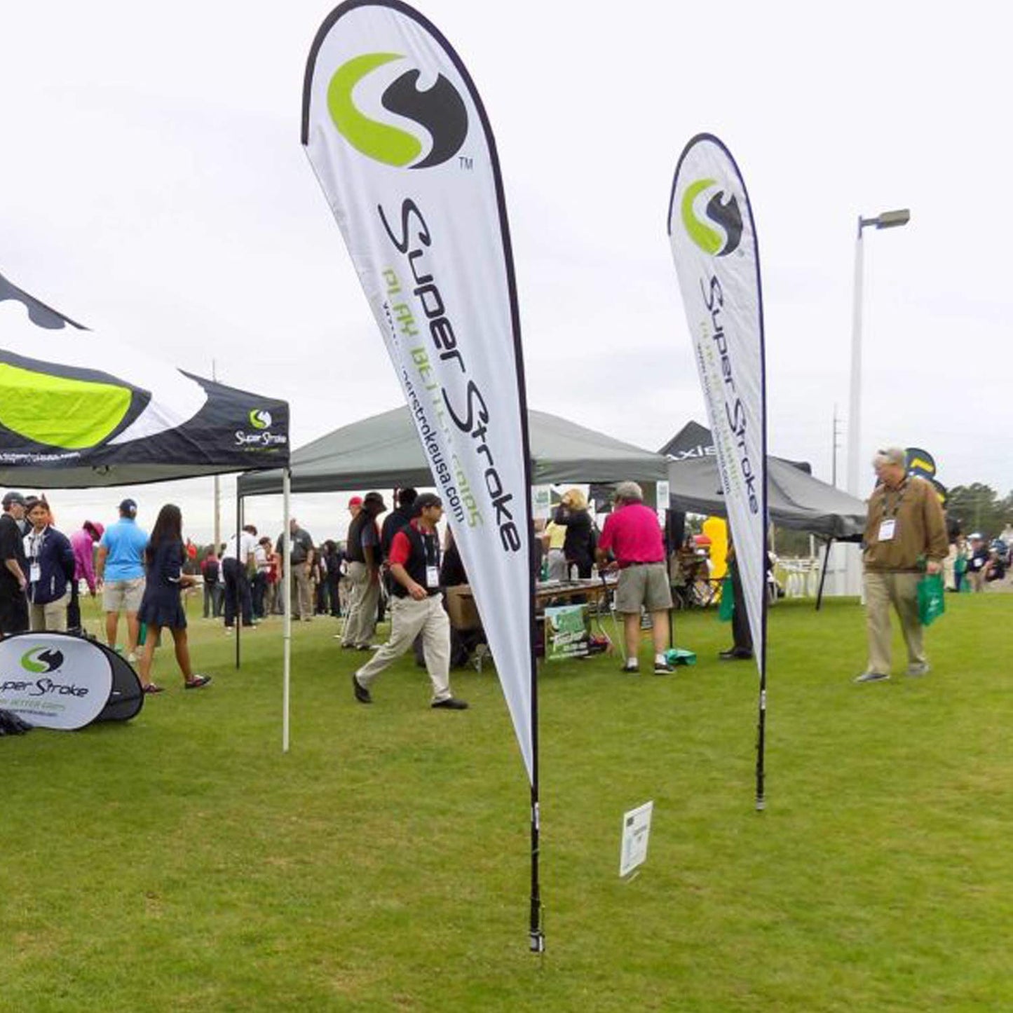 Anley 19.5-inch Ground Stake - Stainless Steel Spike with Sleeve Bearing - Fits Flutter Banner Flag Poles with a 0.65" Inner Diameter - Feather Flagpole and Flag not Included, Stake Only