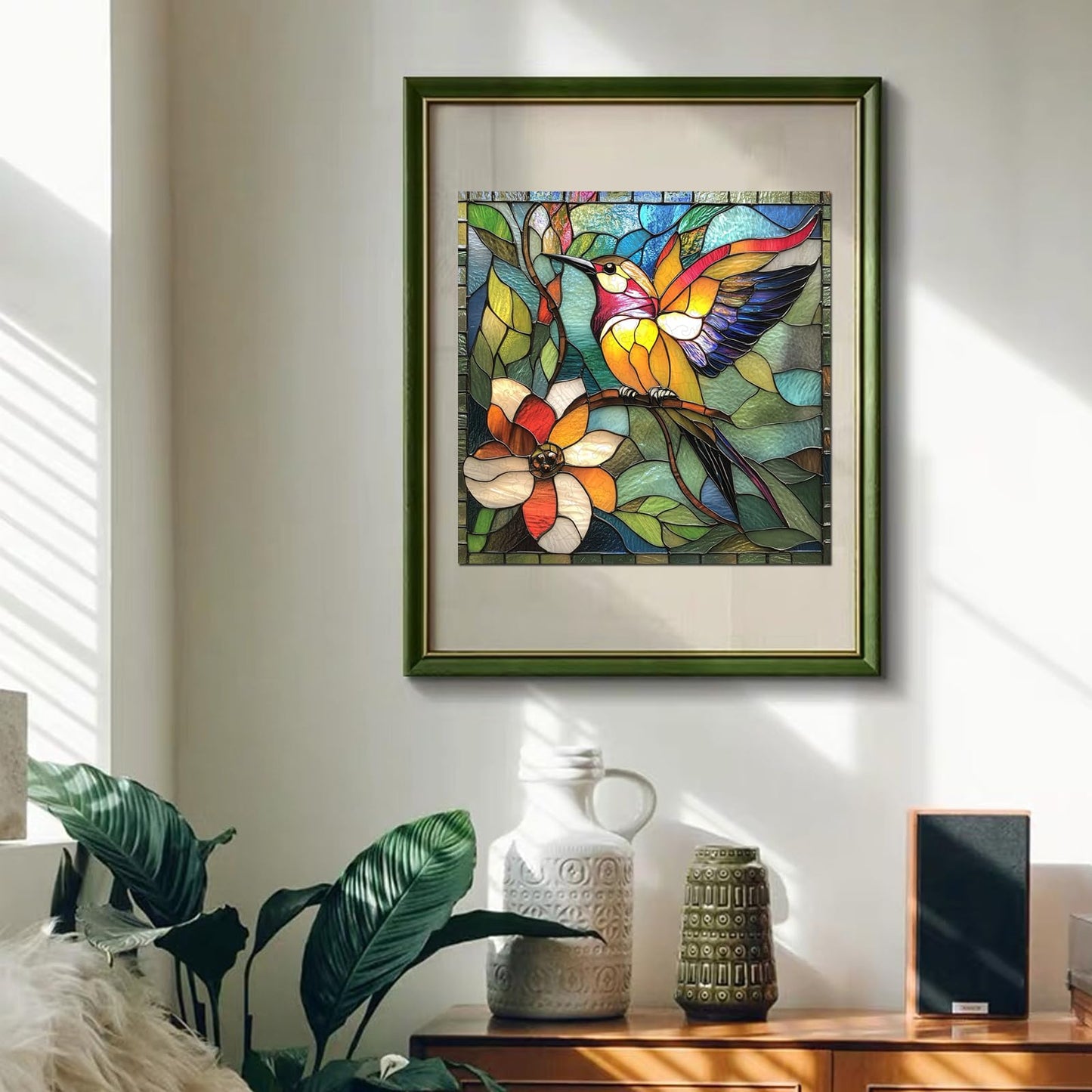 Qiuenisray Wooden Puzzles for Adults 500 Pieces, Hummingbird Flower Jigsaw Puzzles, Unique Shape Adult Puzzles, Irregular Christmas Thanksgiving Gifts for Family Friend(15.9 * 15.9 in)