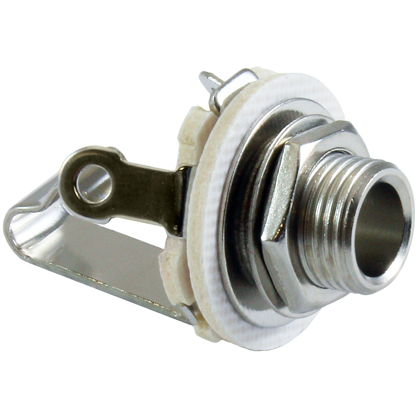 GLS Audio 1/4-Inch Jacks Female TS Mono Panel Mount Jack - 20 Pack