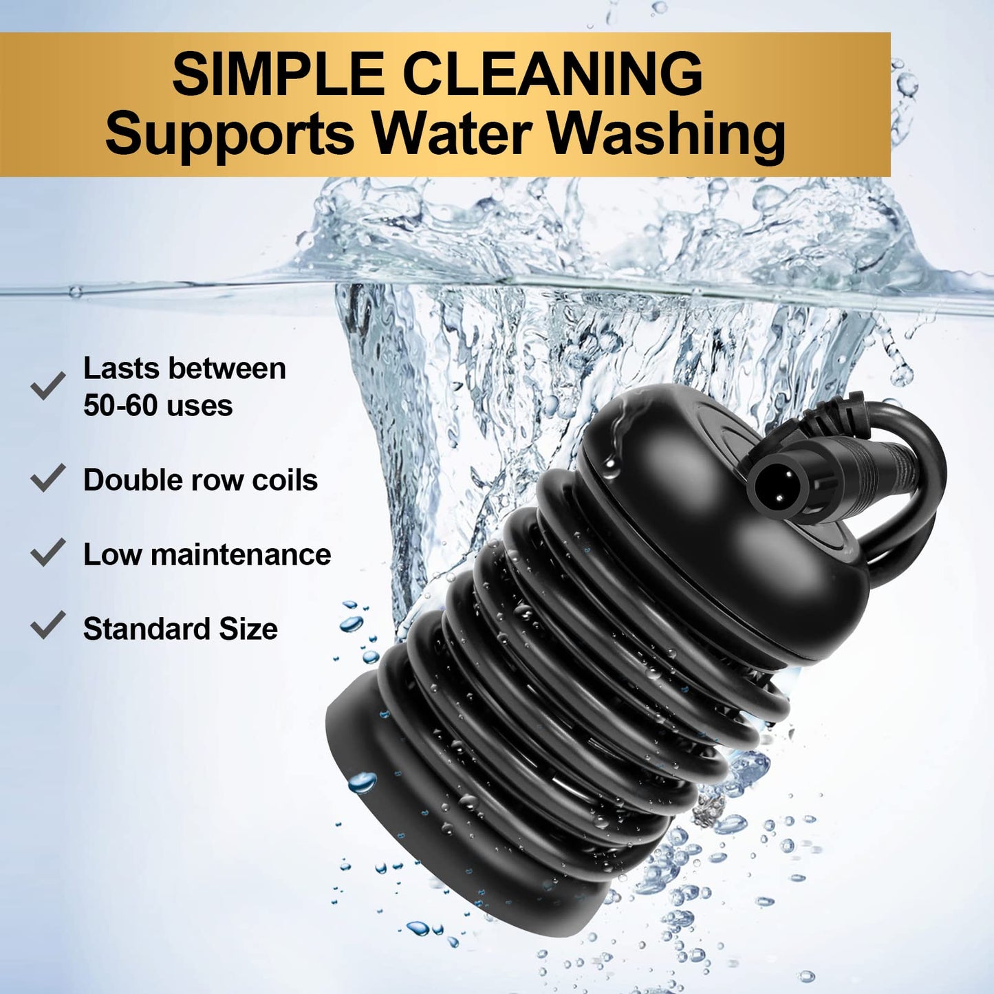 6-Pack Replacement Arrays for Ionic Detox Foot Spa Machines System, Portable Replacement Ionic Arrays for Detox Foot Spa Bath