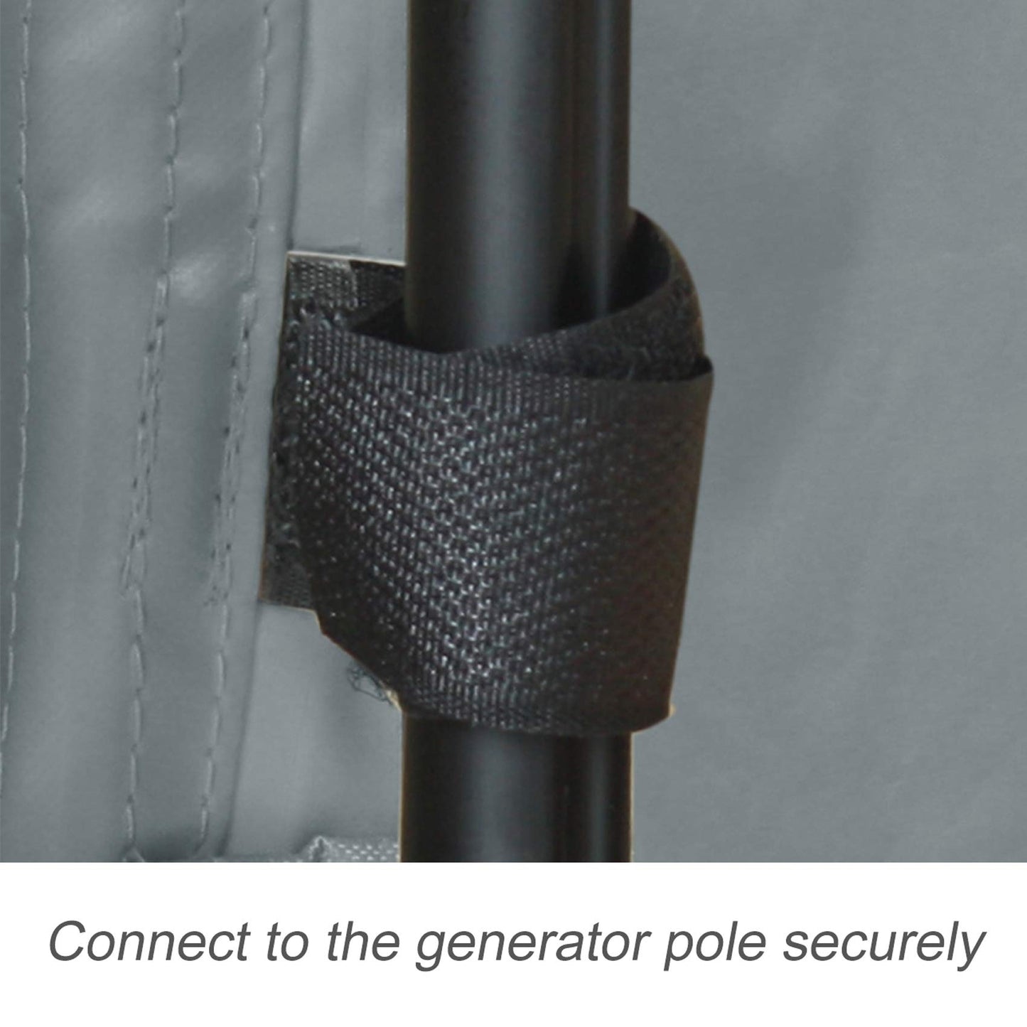 Porch Shield Waterproof Universal Generator Cover 38 x 28 x 30 inch - for Most Generators 5500-15000 Watt, Gray