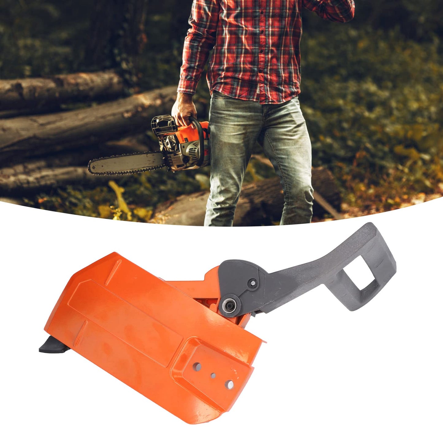 Chainsaw Cover ABS Iron High Accuracy High Hardness Fine Workmanship Chainsaw Parts for 61 66 266 268 272XP
