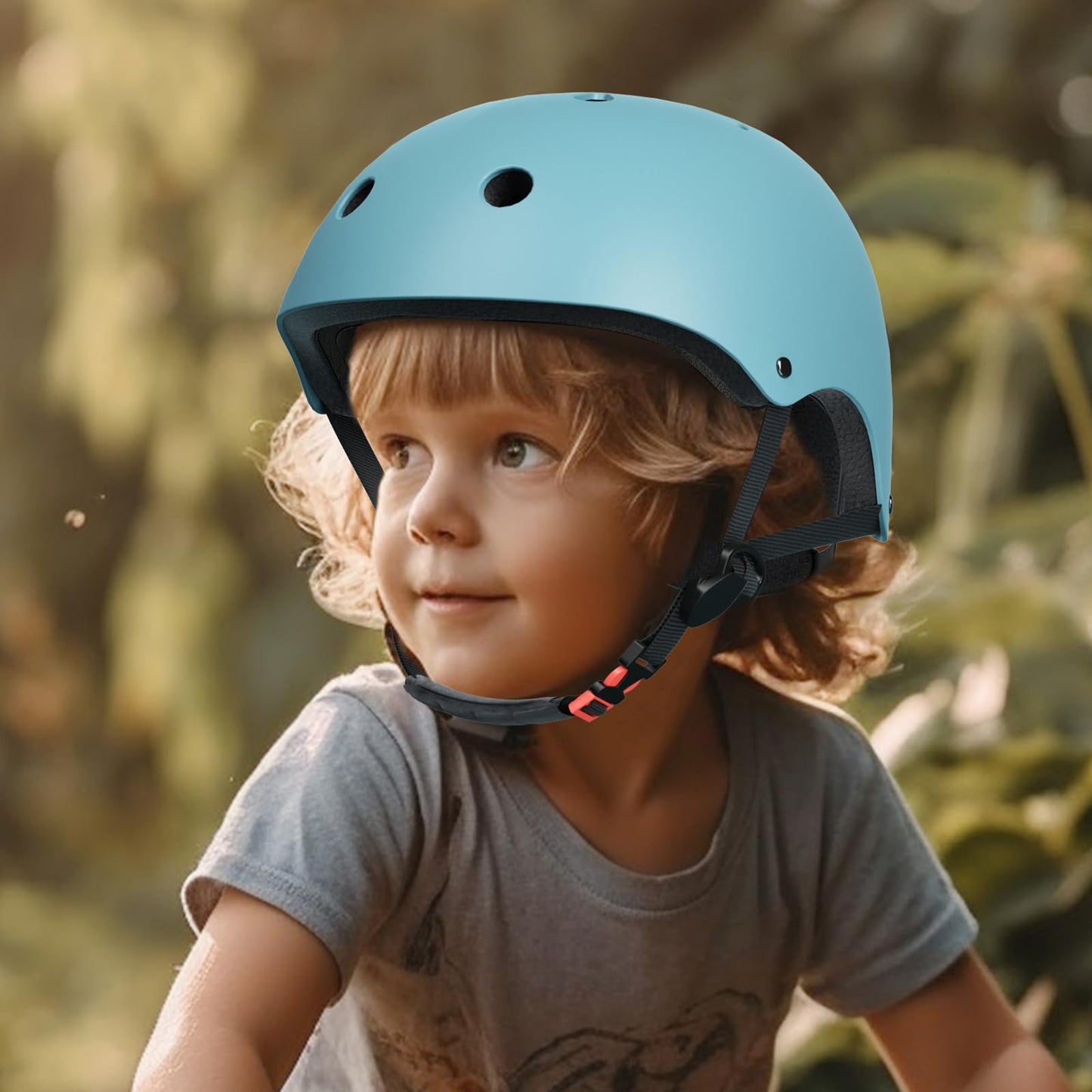 Glaf Baby Bike Helmet Toddler Kids Helmets for 1+ Years Old Infant Girls Boys Multi-Sport Helmet for Cycling Bicycle Skateboard Adjustable and Lightweight (Dark Blue, XS)