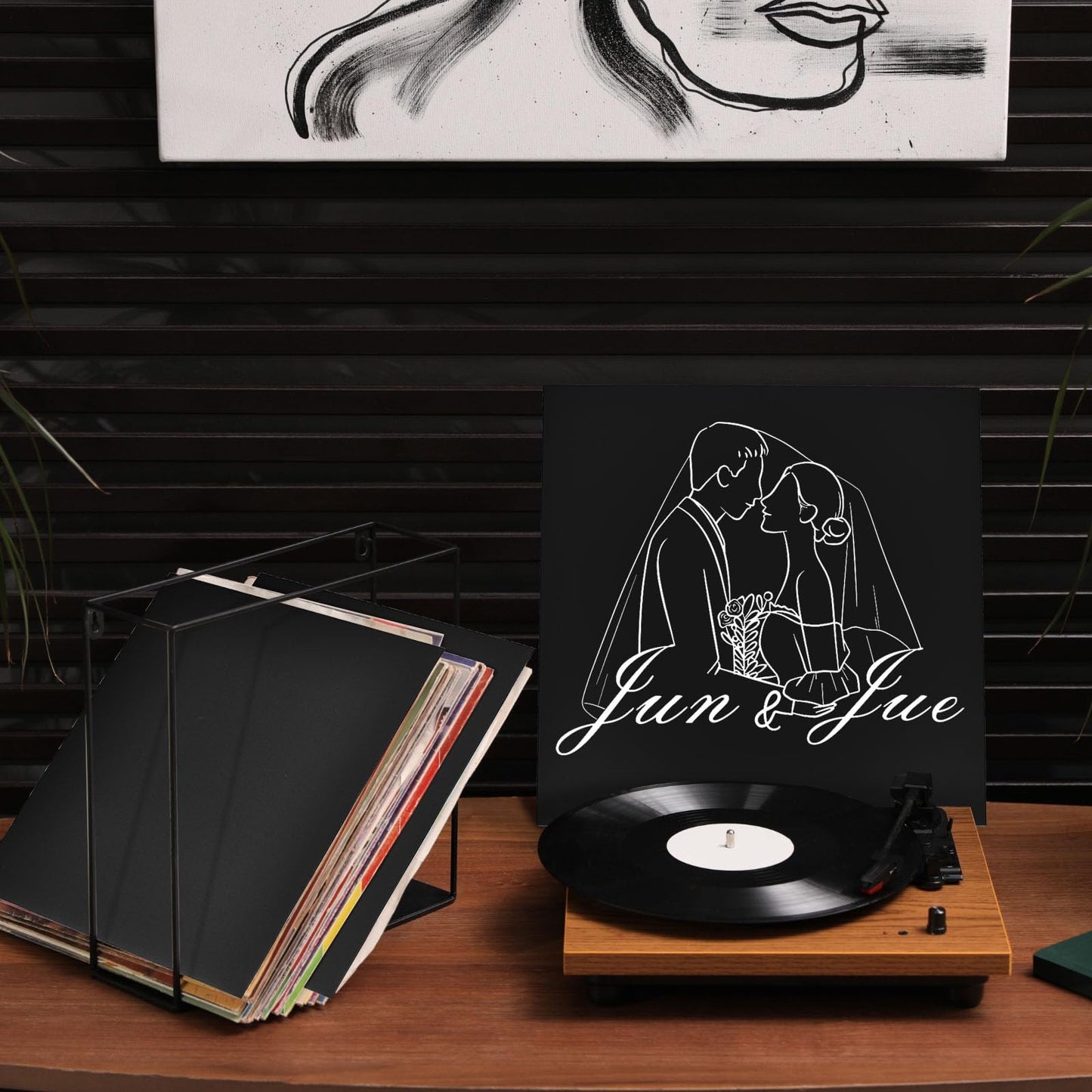 Colarr 12 Inch Vinyl Record Sleeves 350gsm Blank Album Jackets Cardboard Vinyl Record Covers Outer LP Sleeves Jackets Covers for Collections Storage, Black(30 Pcs)