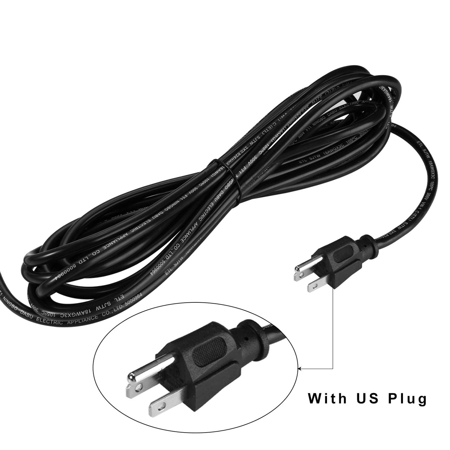 DEKOPRO 1/2HP 400W Sump Pump 1981GPH Submersible Pump Water Pump Long 16ft Cable and Swimming Pool Garden Tub Pond Flood Drain w/Float Switch