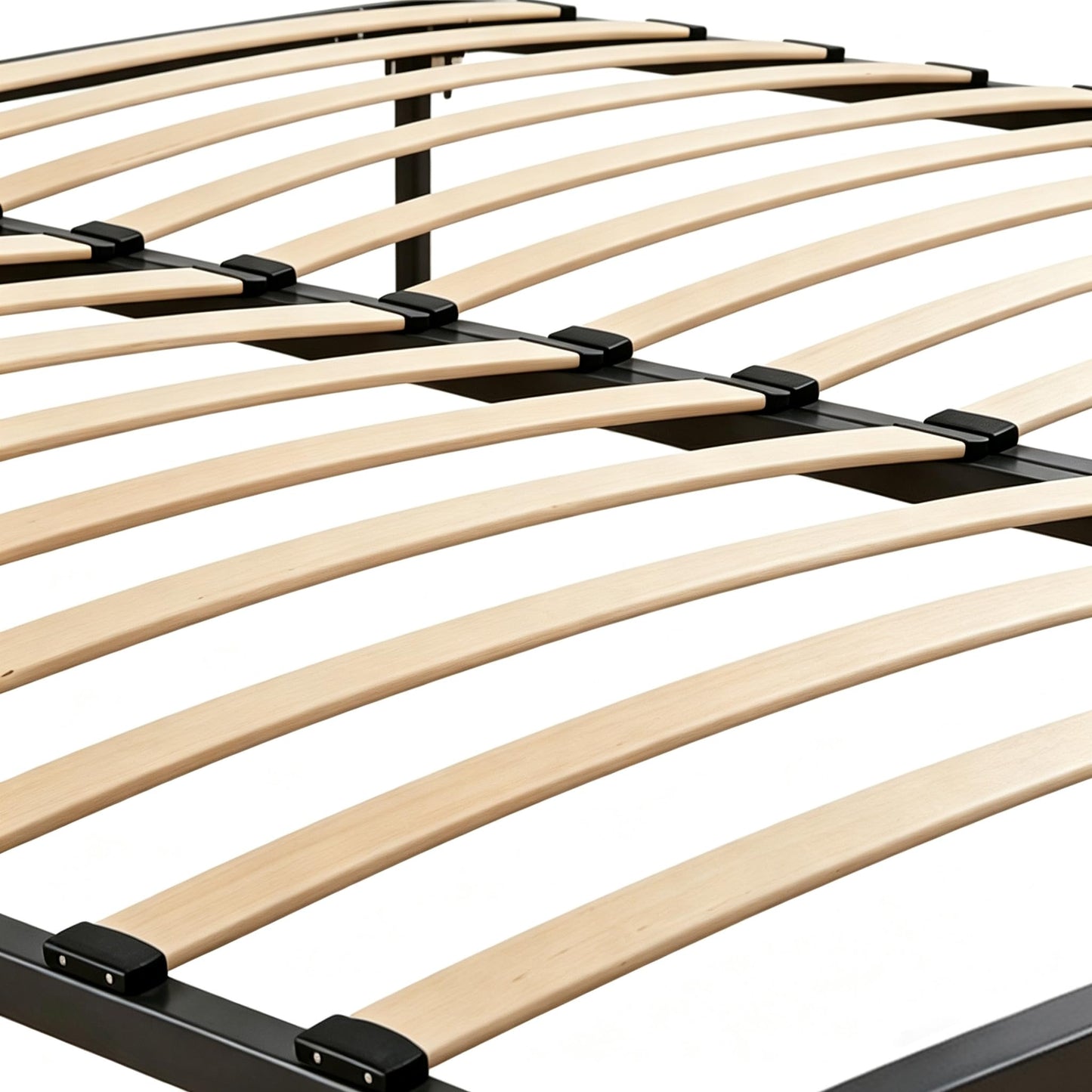 Replacement Support Wooden Bed Slats for Metal Bed Frame Soft Plywood Board Plank Curved (39.3" x 2.08" x 0.33"(10 Packs))