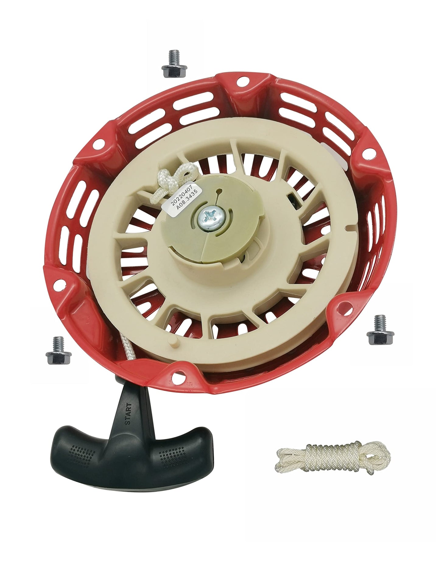 YAMAKATO Recoil Starter Pull Start Assembly with Pull Rope Cord for Honda GX120 GX160 GX200 28400-ZH8-13YA 28400-ZH8-013ZA, Oregon 31-052