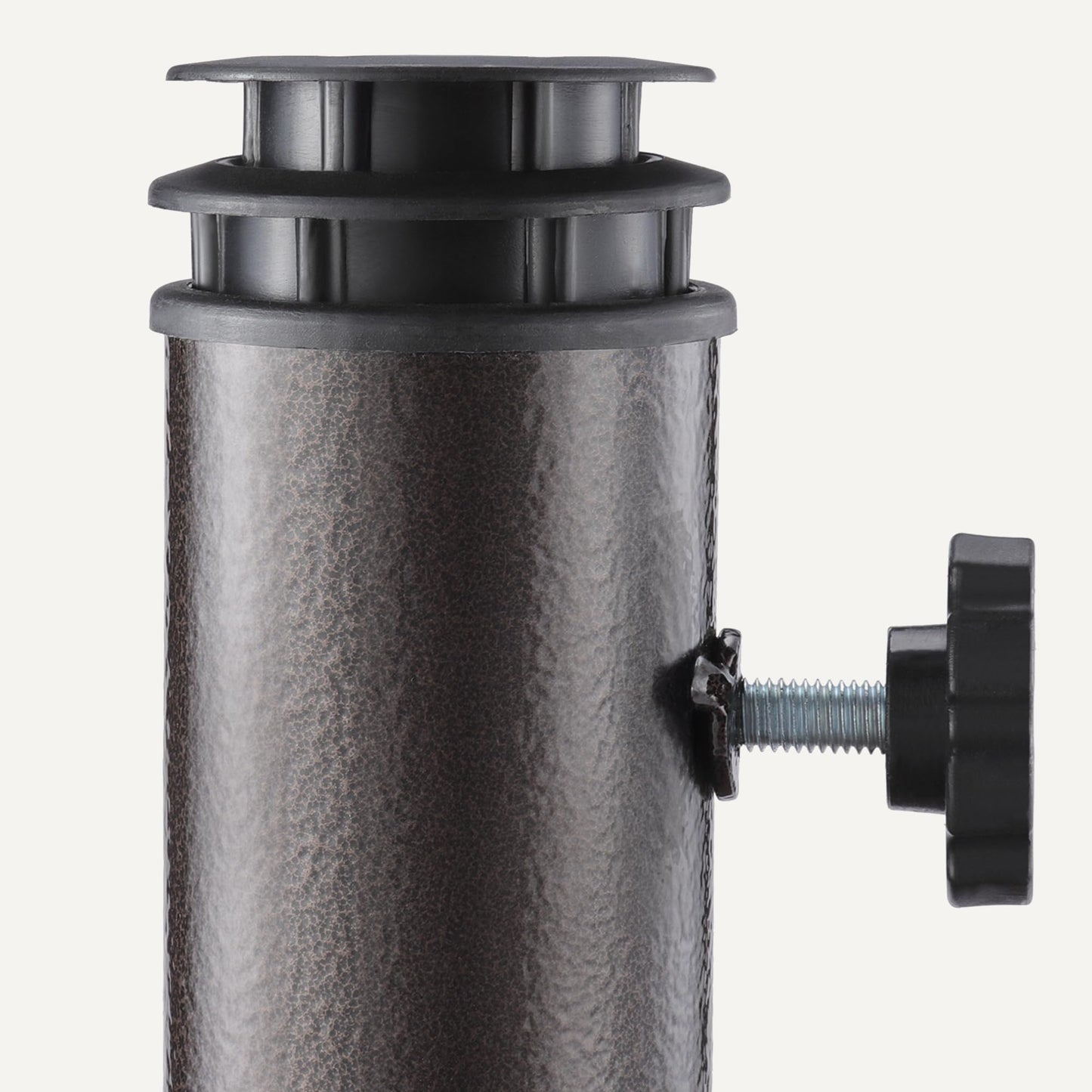 Amazon Basics Adjustable Patio Umbrella Stand, 1-Pack, Black