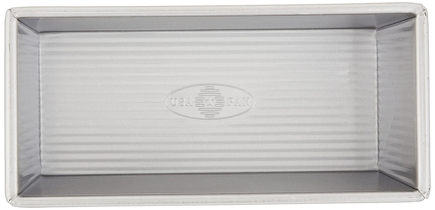 USA Pans 9 x 4 x 4-Inch Pullman, Aluminized Steel with Americoat