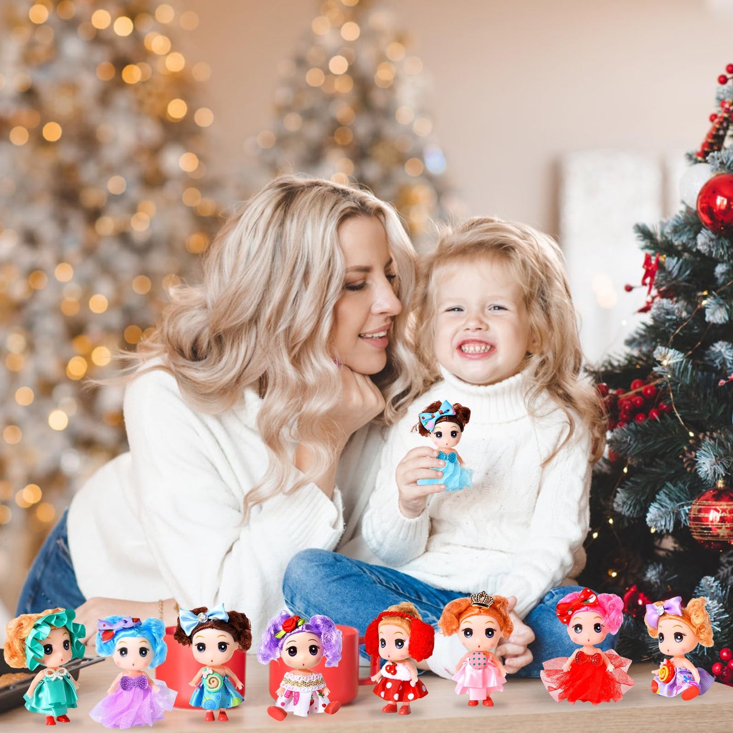 Advent Calendar 2025 for Girls - Christmas Princess Dolls 24-Day Countdown - Perfect Christmas Gifts for Toddlers and Kids Fun and Festive Holiday Experience