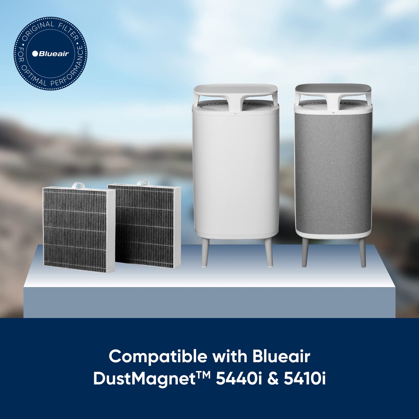 BLUEAIR DustMagnet™ 5400 ComboFilter, Genuine Replacement Filter for DustMagnet 5410i, 5440i Air Purifiers