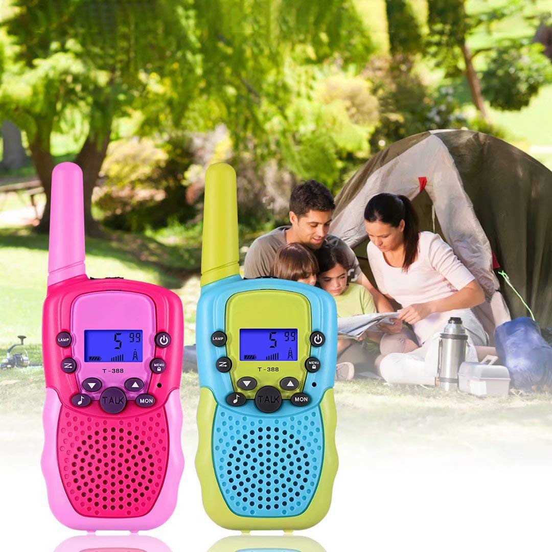 Selieve Toys for 3-12 Year Old Girls Boys, Walkie Talkies for Kids 22 Channels 2 Way Radio Toy with Backlit LCD Flashlight, 3 Miles Range for Outside Adventures, Camping, Hiking, for Kids