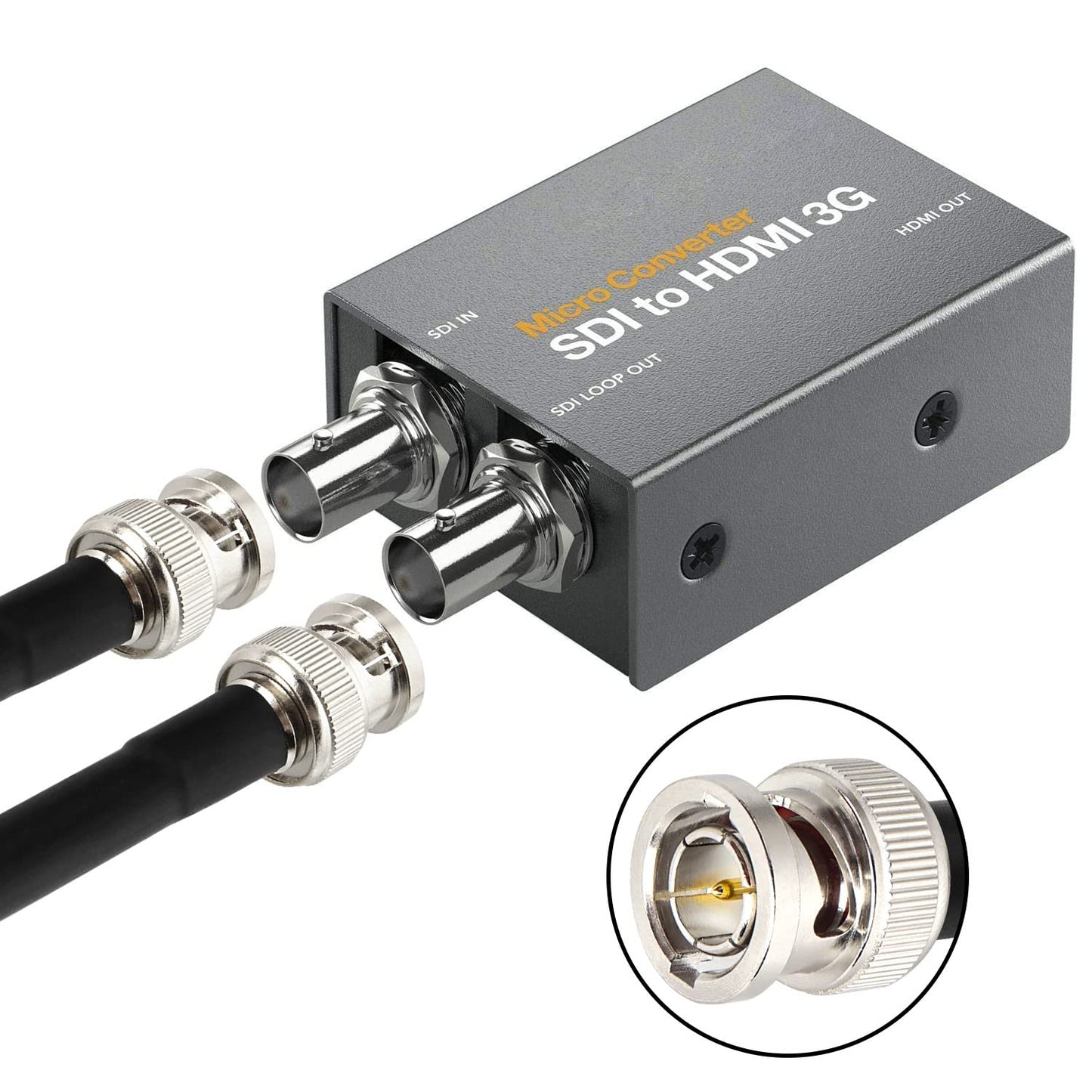 100FT SDI Cable, XRDS-RF HD-SDI Cable BNC to BNC Digital Video Cable RG59 BNC Cable Supports HD-SDI/3G/6G-SDI/4K/8K SDI Video Cable Precision Video Cable