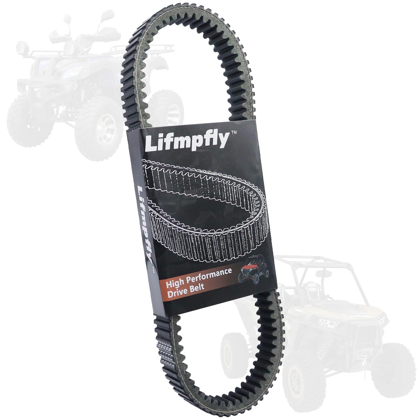 Lifmpfly Drive Belt for Polaris Ranger XP 1000 / Crew XP 1000, RZR XP 1000 / XP 4 1000 / RS1 / XP Turbo/XP 4 Turbo, Xpedition XP/ADV, Replace 3211186, Heavy Duty CVT Belt for Polaris