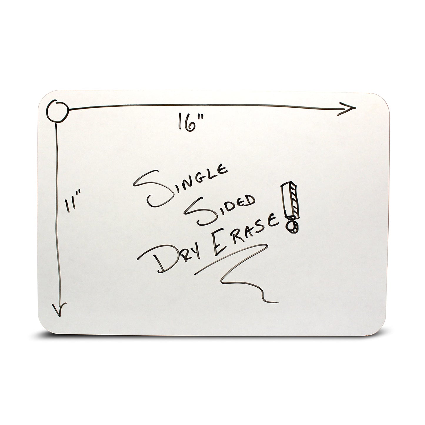 11 x 16 Dry Erase Board - Bulk Class Pack of 12