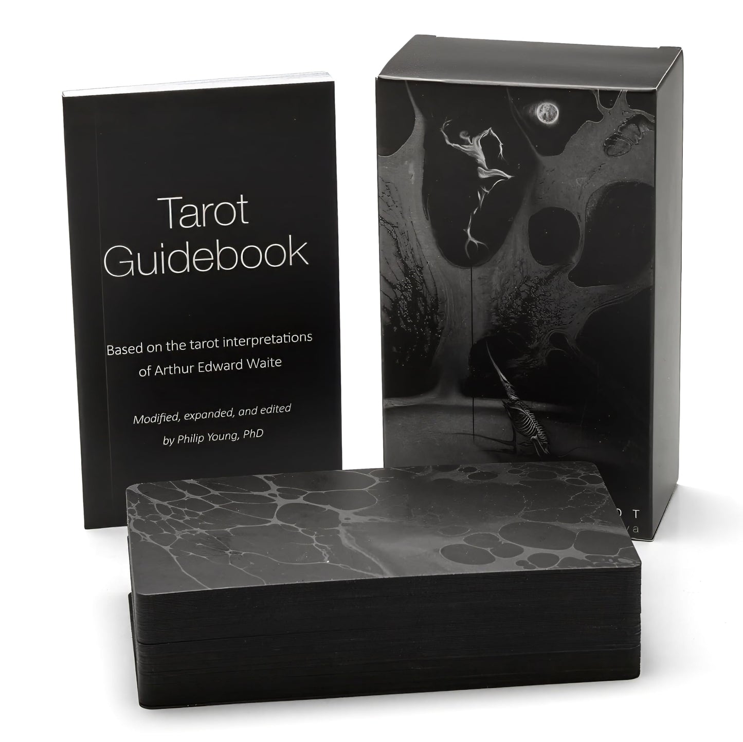 Black Tarot Cards Deck for Shadow Work