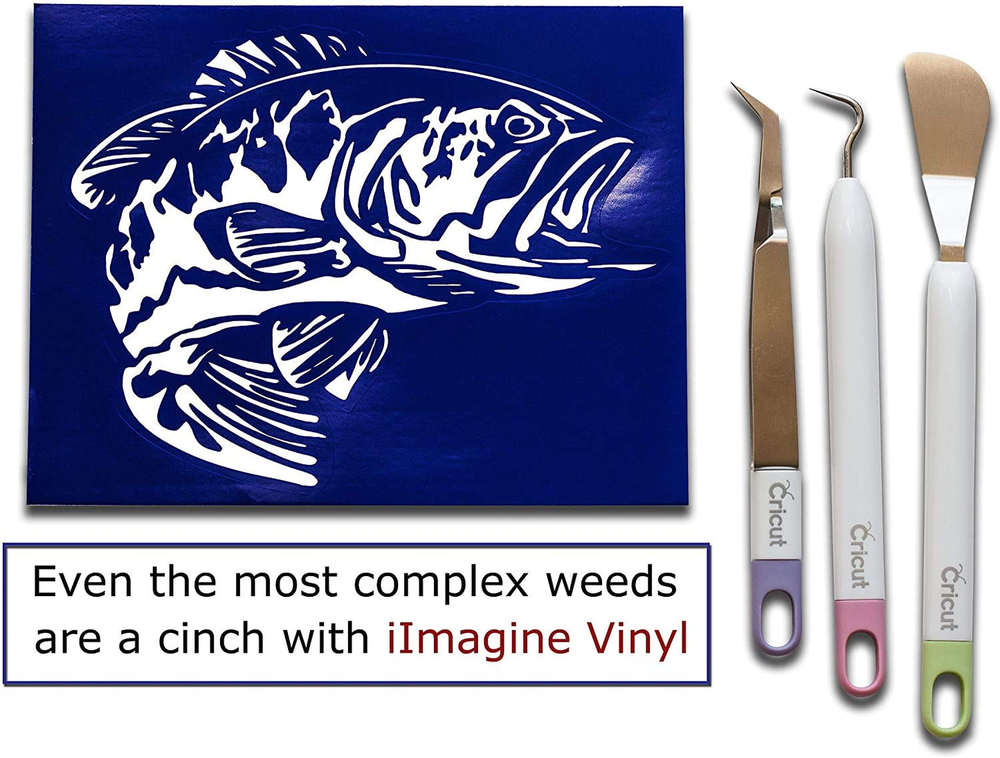 iImagine Vinyl 72-Sheets of Premium Permanent Self Adhesive Vinyl Sheets, 30.5cm x 30.5cm